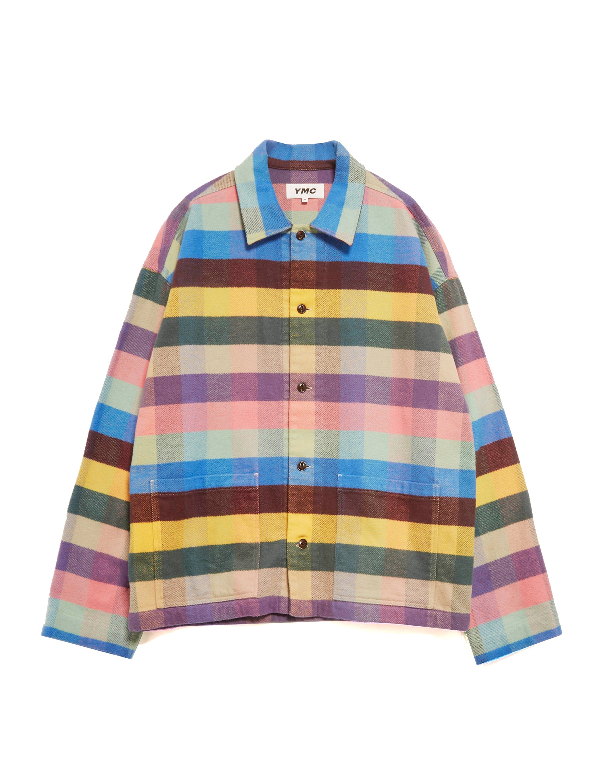 YMC PJ OVERSHIRT MULTI