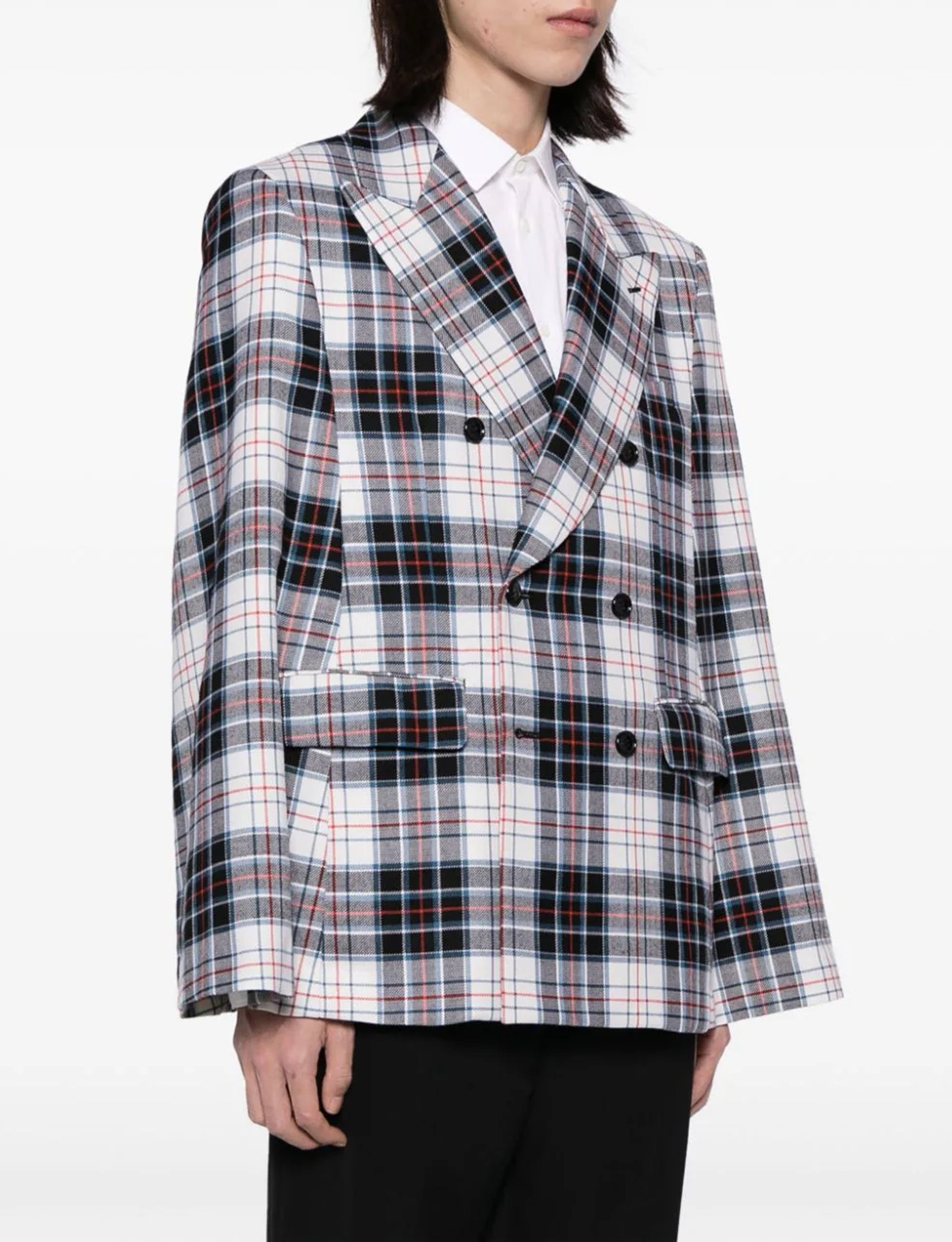 COMME DES GARÇONS HOMME PLUS GREY CAPE-JACKET