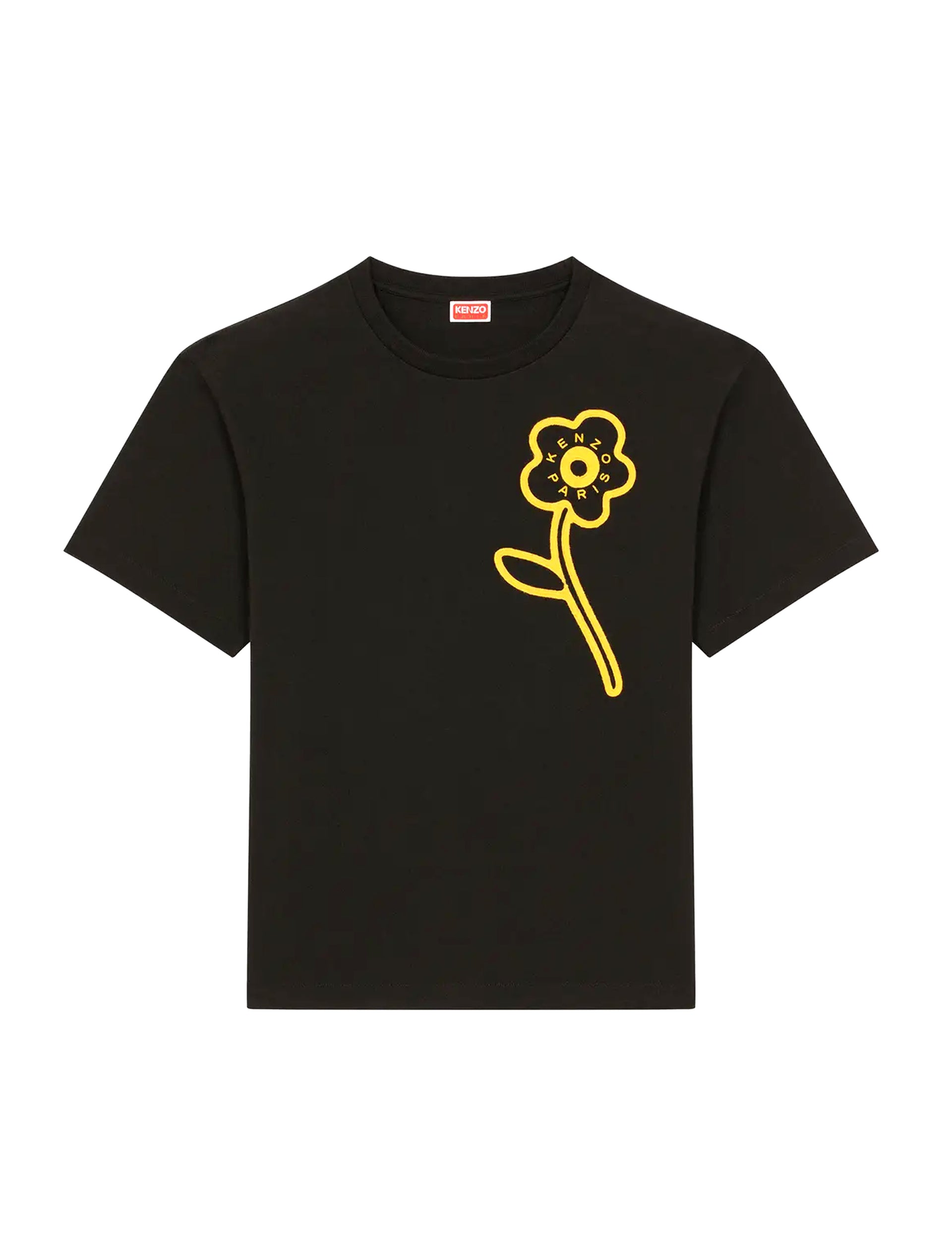 KENZO RUE VIVIENNE OVERSIZE T-SHIRT BLACK