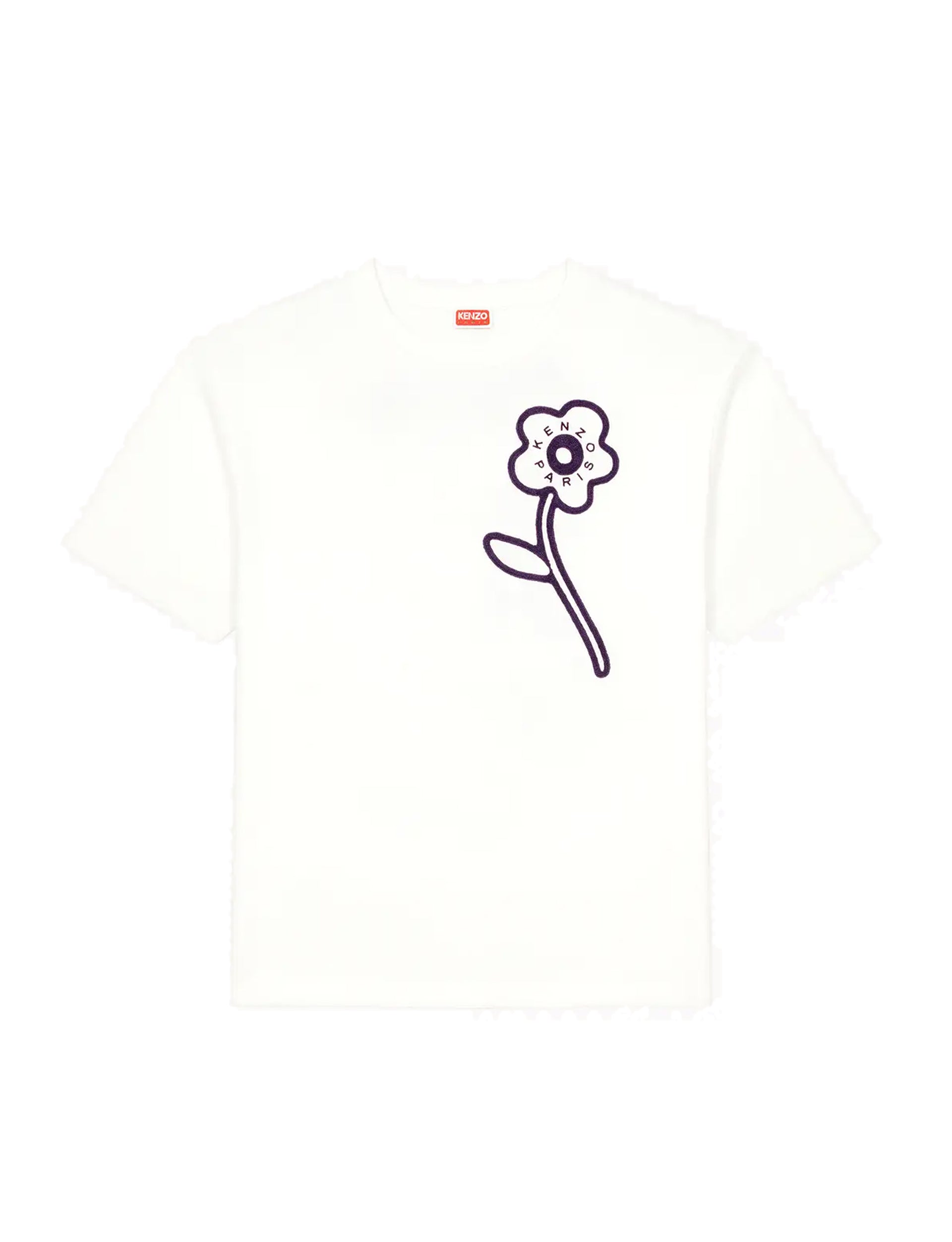 KENZO RUE VIVIENNE OVERSIZE T-SHIRT WHITE