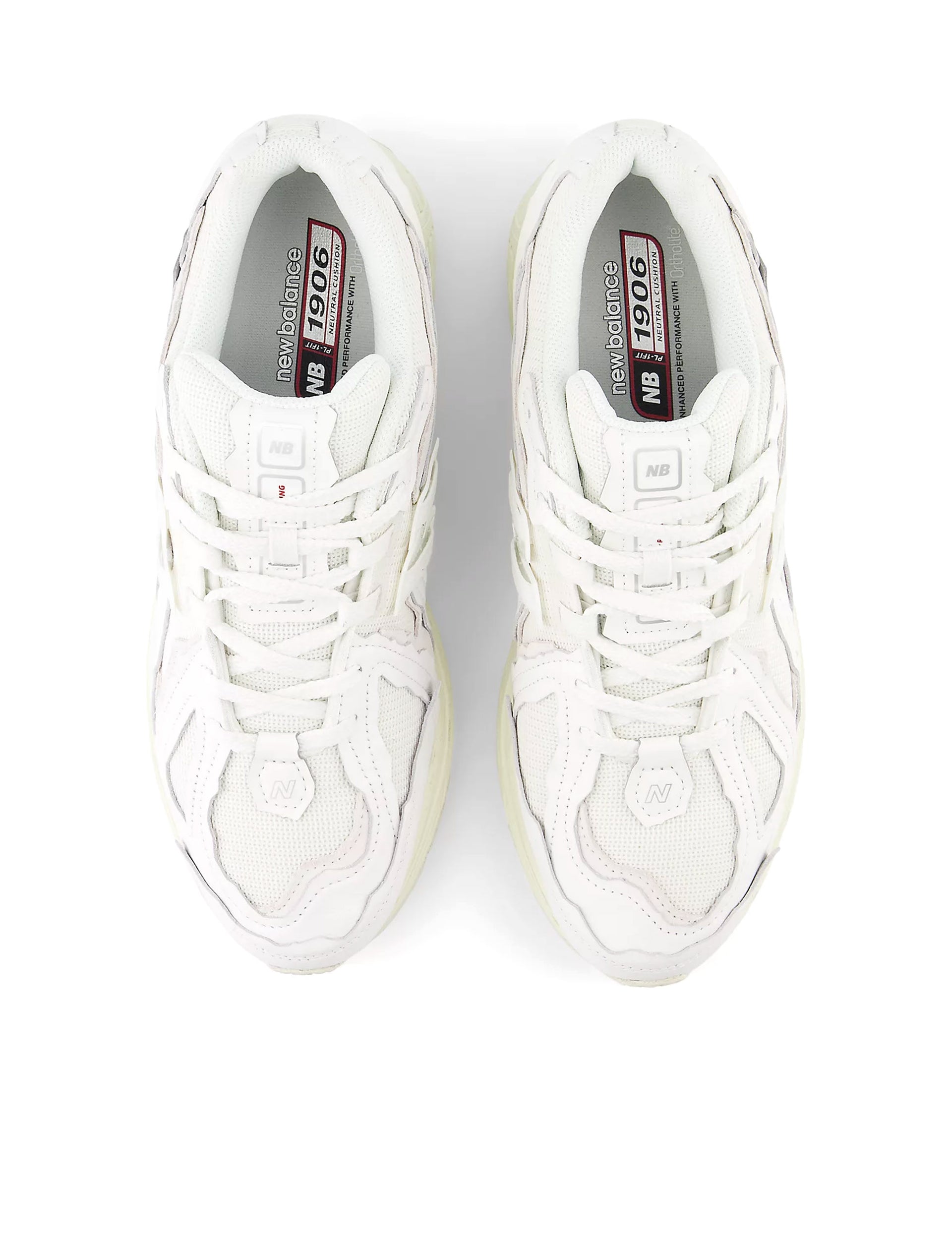 NEW BALANCE 1906D White with turtledove and crimson