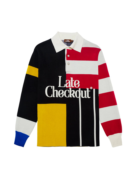 LATE CHECKOUT Colourbock Rugby Polo