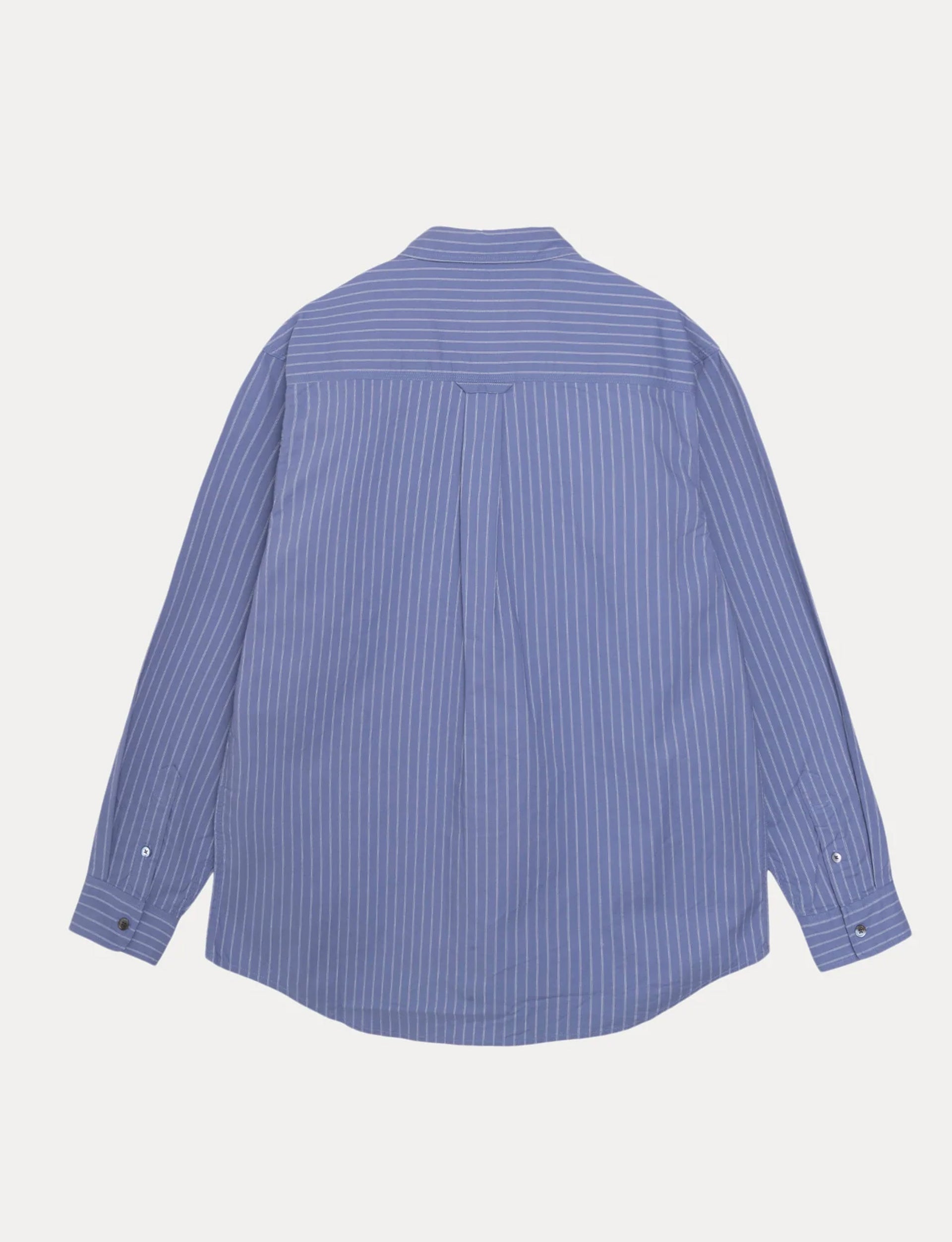 STÜSSY OXFORD SHIRT Blue Stripe