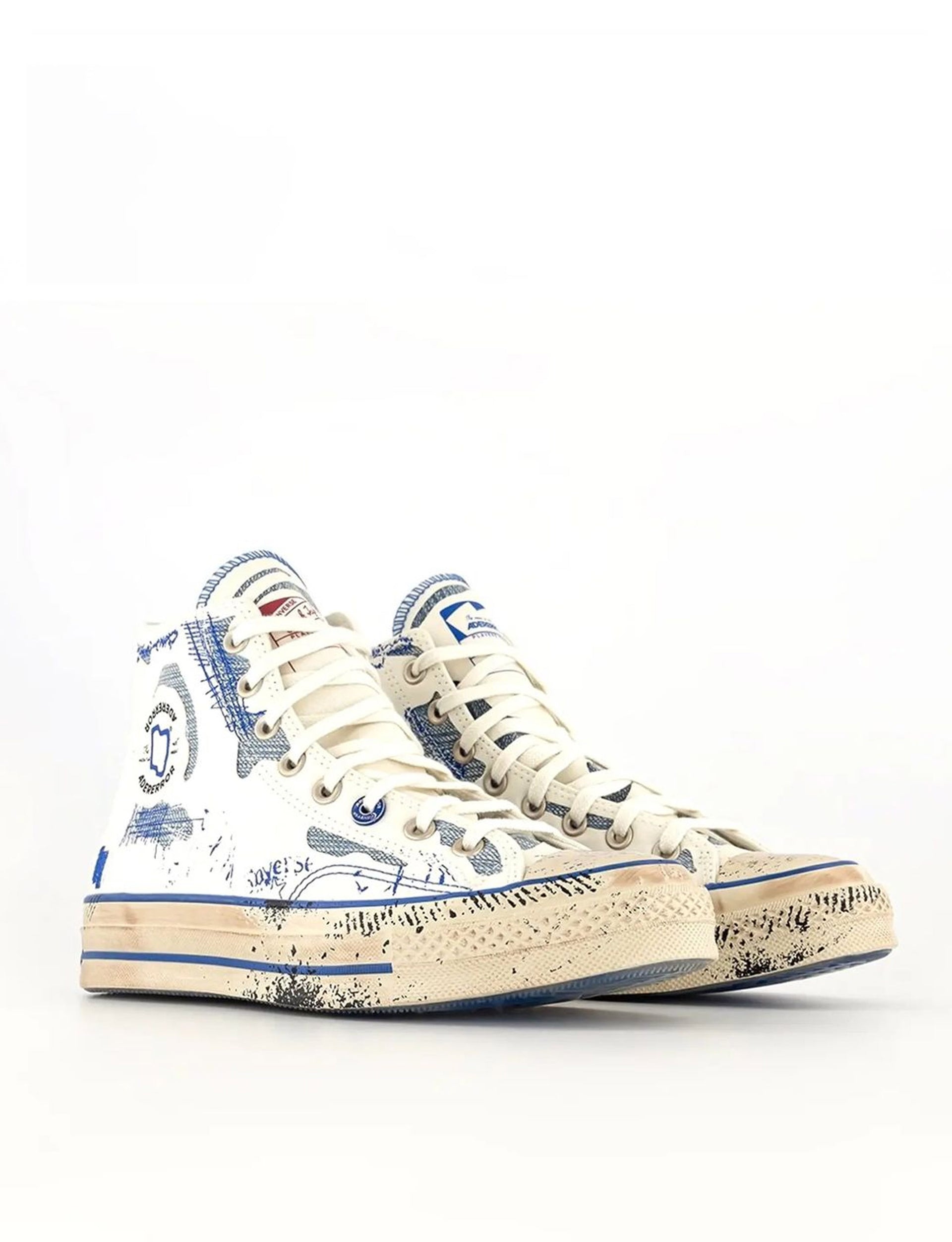 Ader Error x Converse All Star HI 70s White Blue