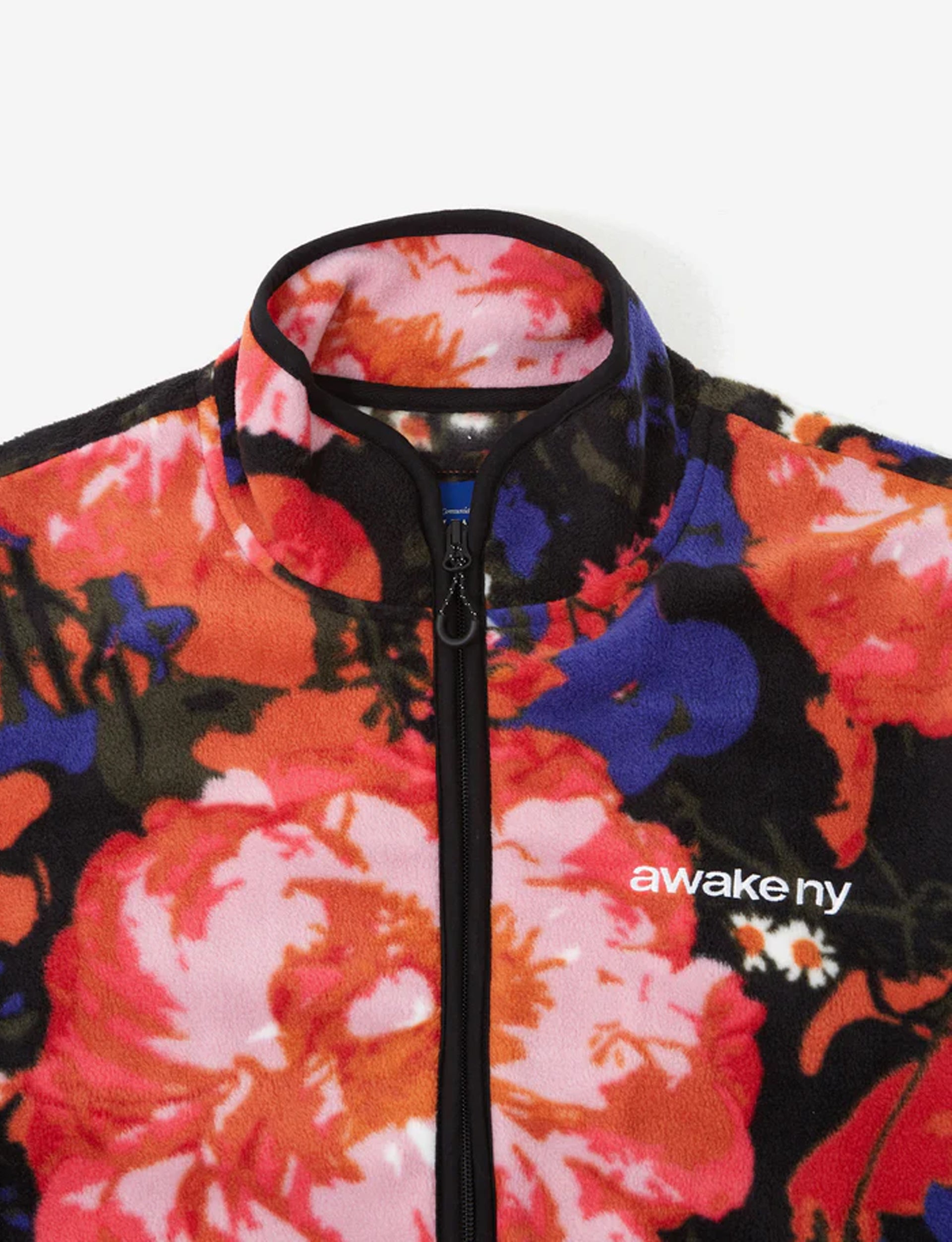 AWAKE NY FLEECE FLORAL JACKET