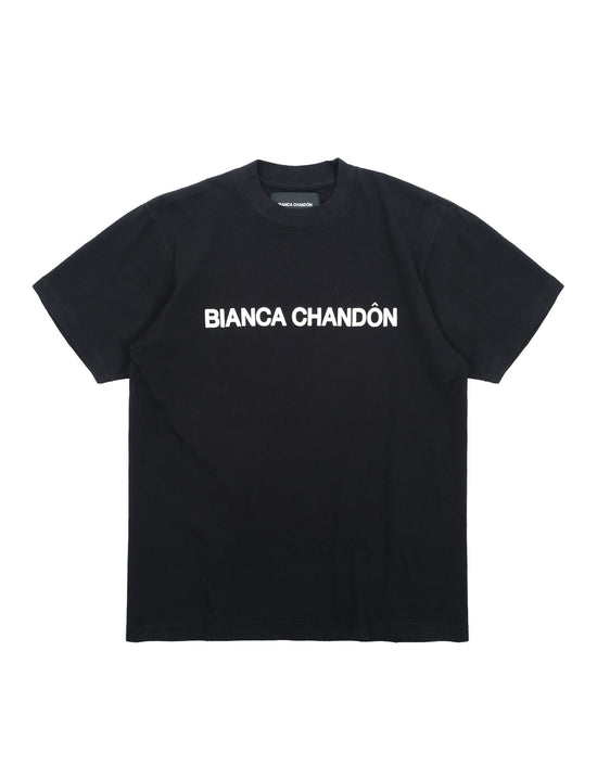 BIANCA CHANDÔN LOGO T-SHIRT BLACK