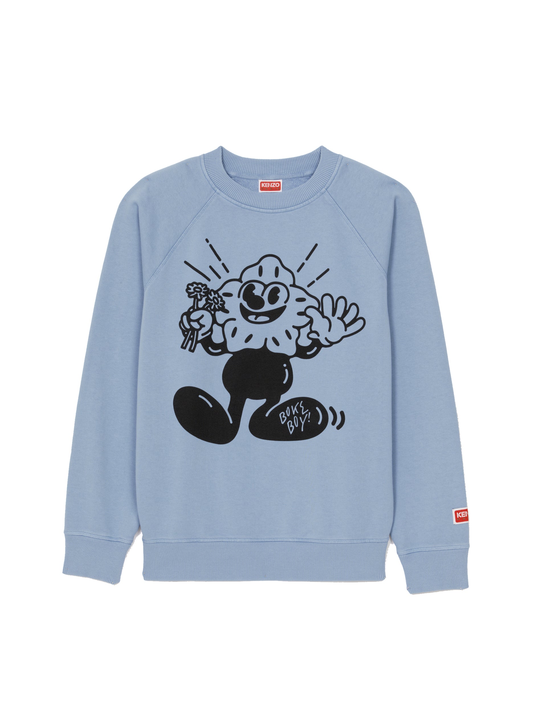 KENZO BOKE BOY SLIM SWEATSHIRT BLUE