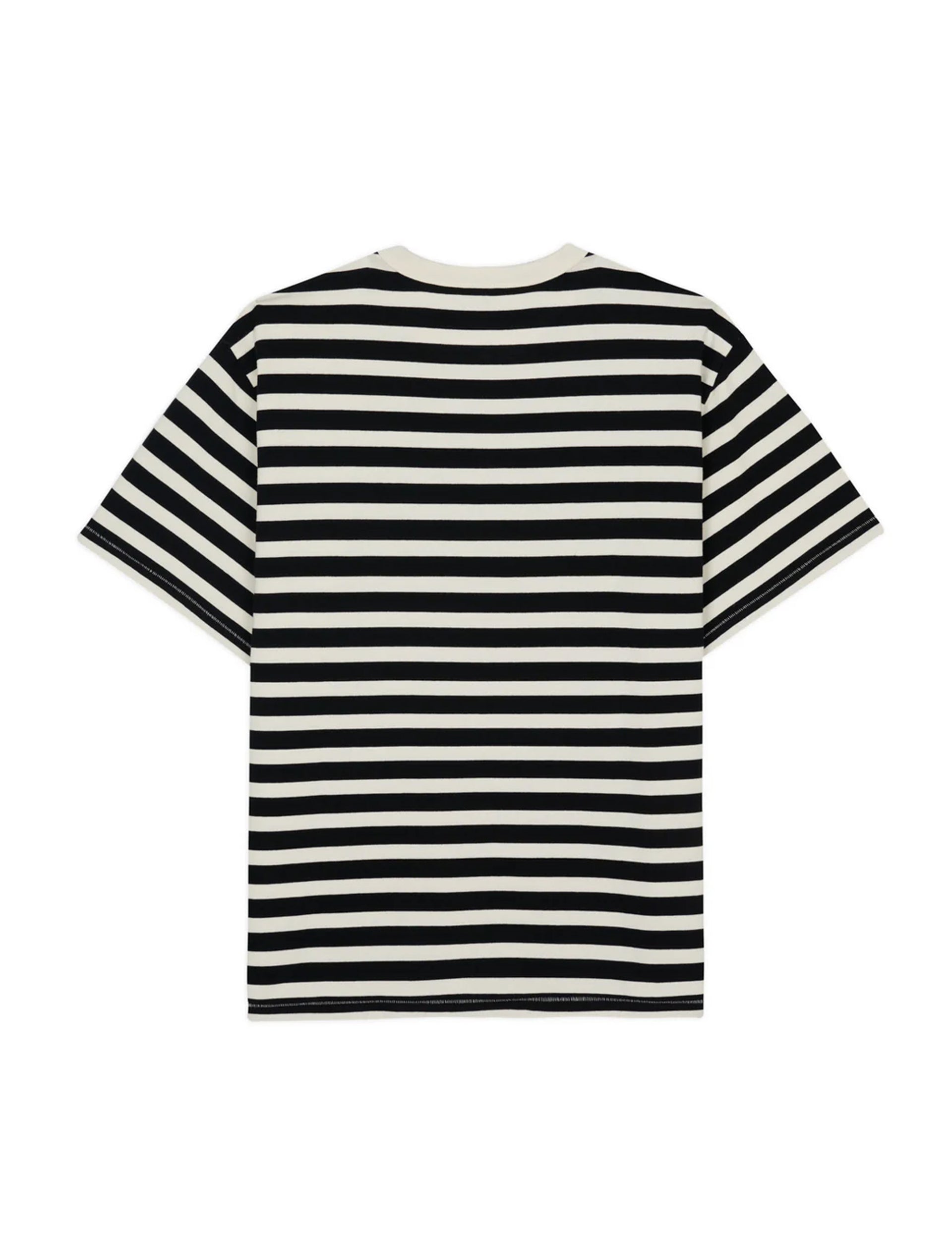 Brain Dead HEAVYWEIGHT STRIPE T-SHIRT Black