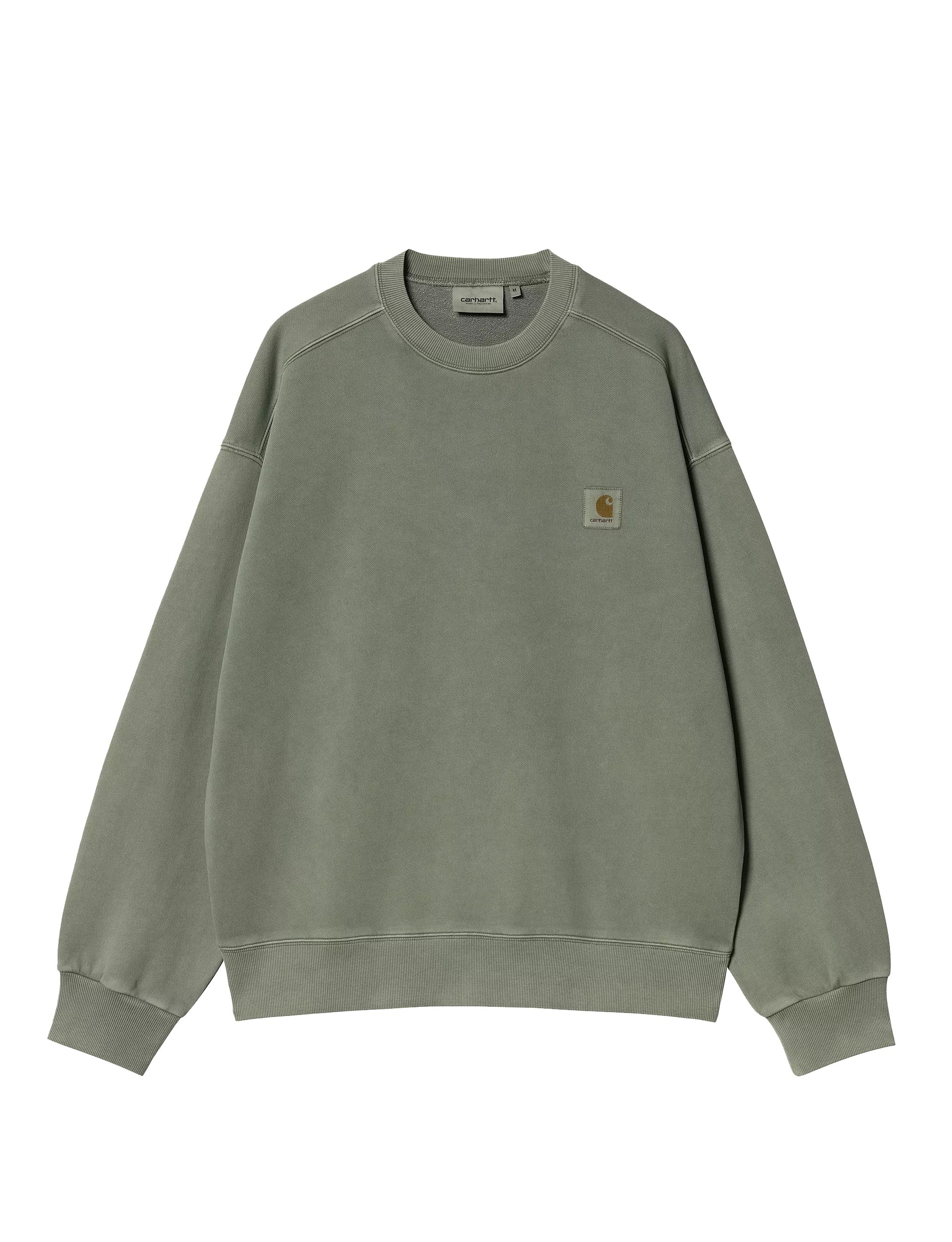 CARHARTT WIP Nelson Sweat Cotton Sweat Park garment dyed