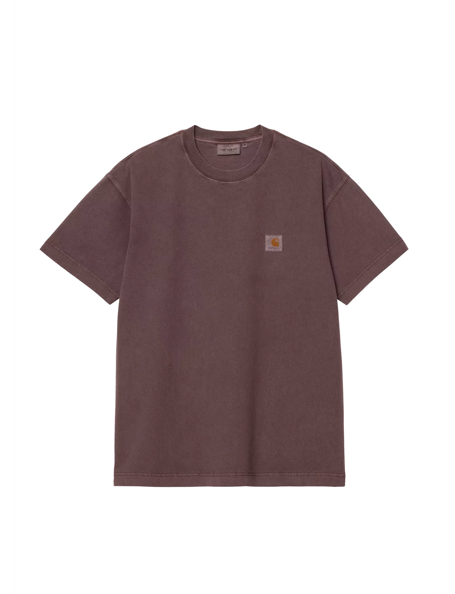CARHARTT WIP S/S Vista T-Shirt Palisander, Garment dyed