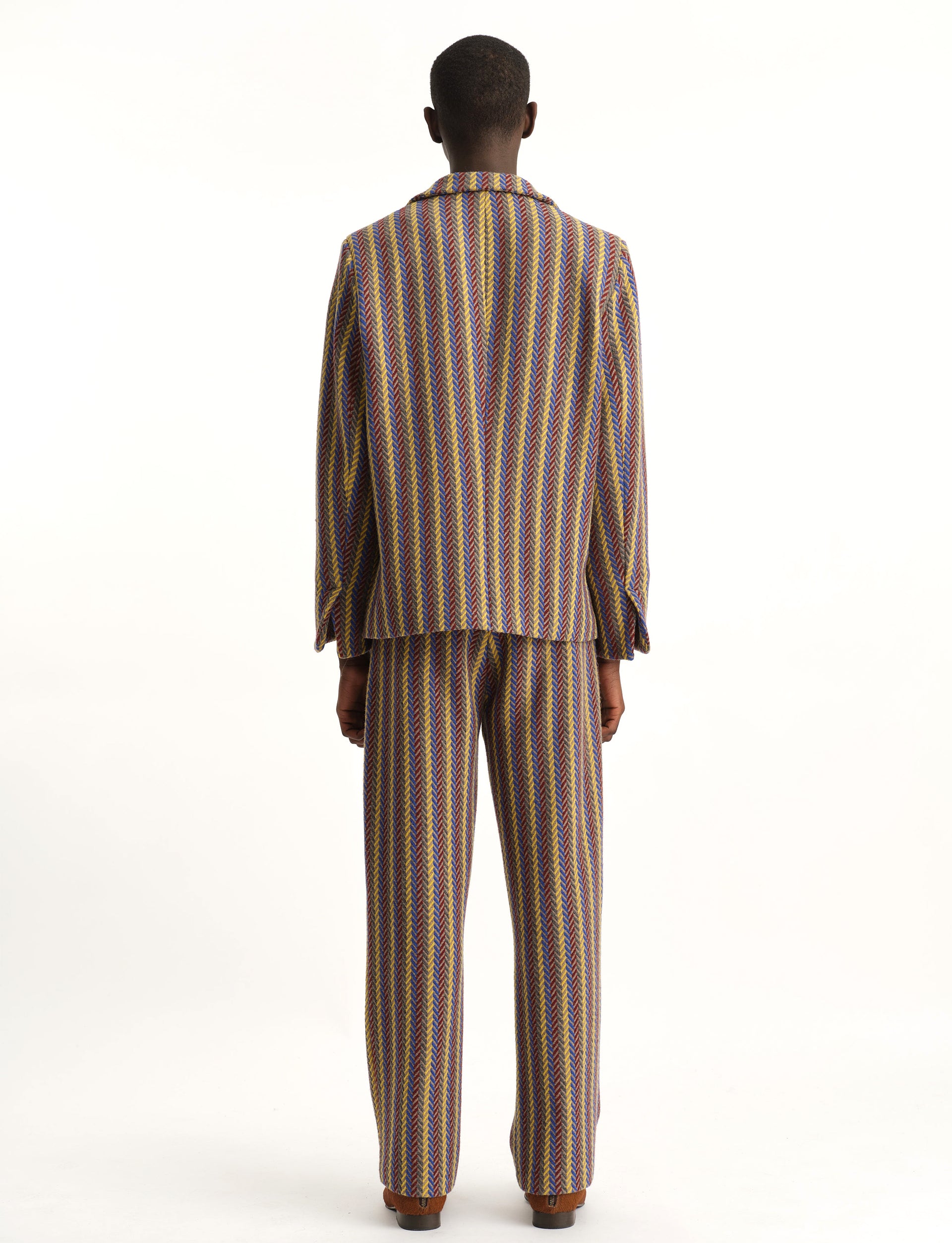 SÉFR CECIL BLAZER CORN STRIPES WOOL