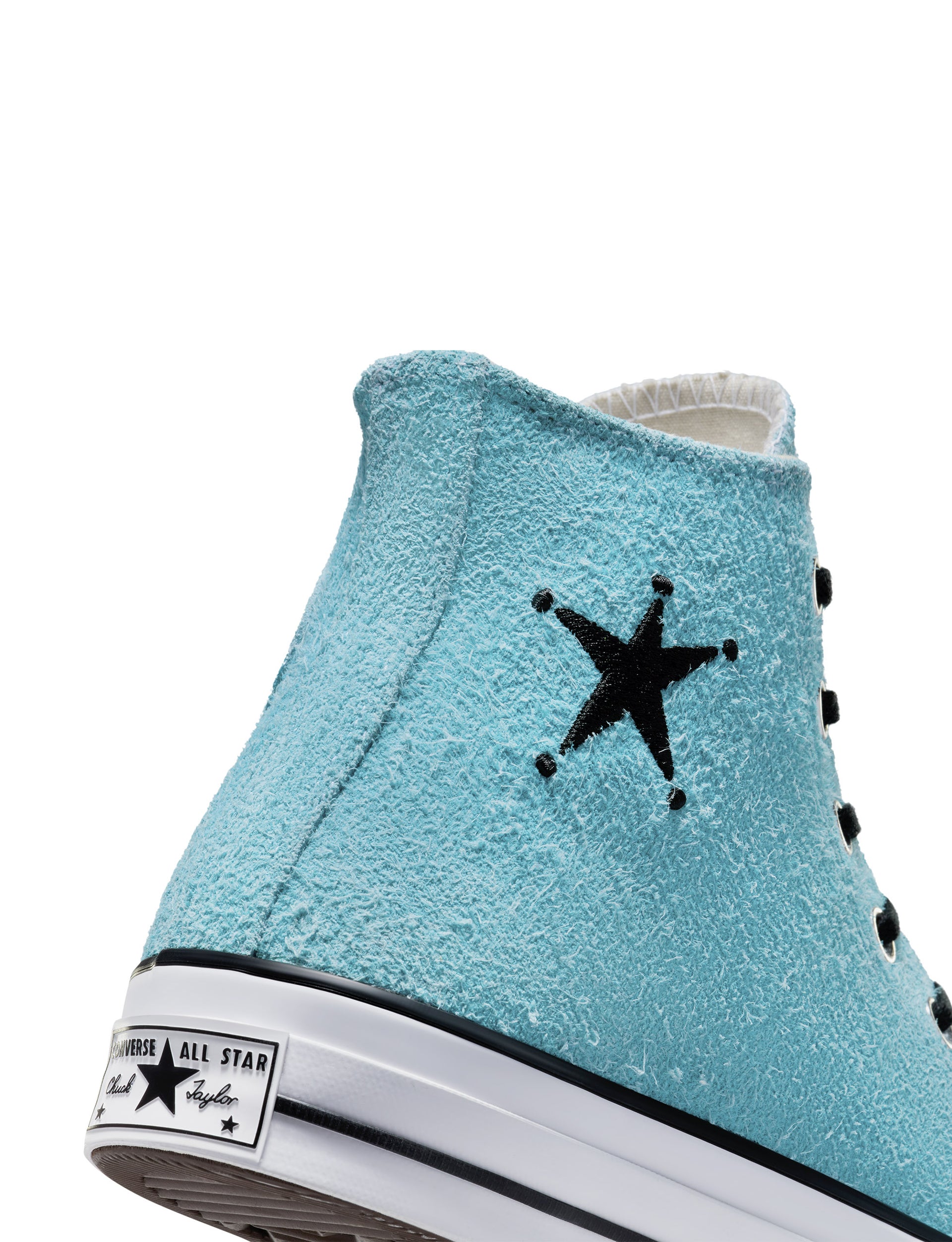 CONVERSE x STÜSSY: SUEDE CHUCK 70 HI BLUE