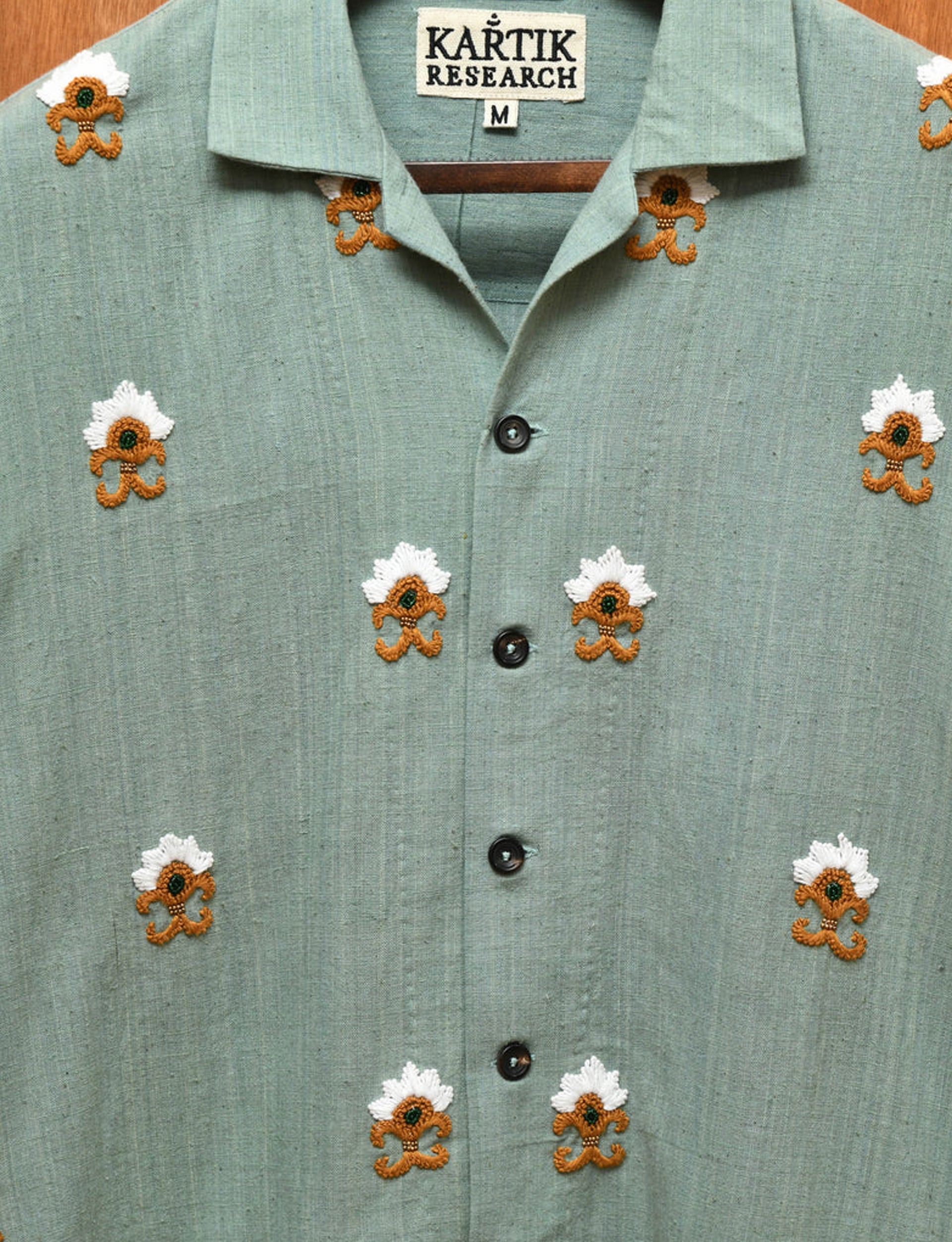 KARTIK RESEARCH SHIRT Turquoise