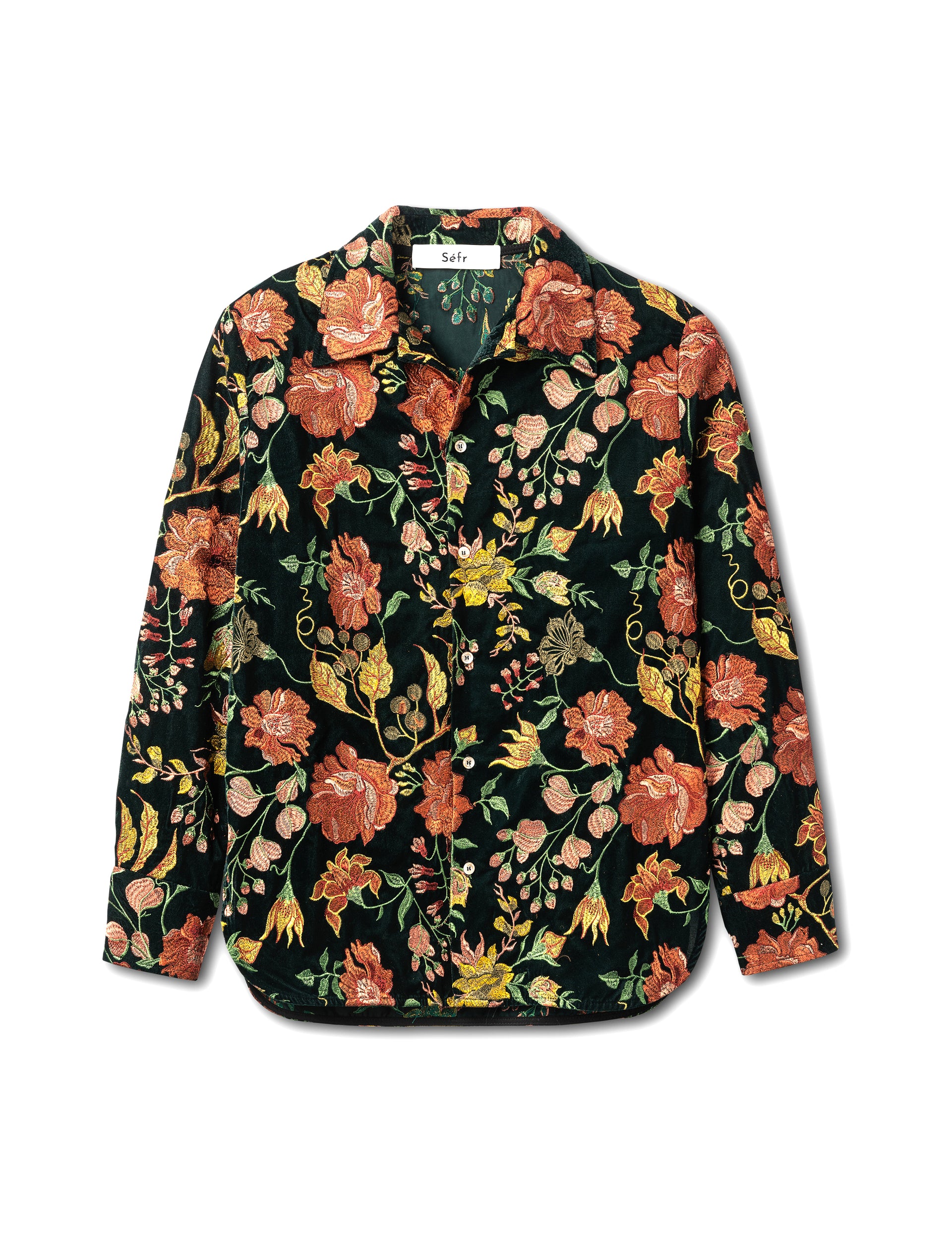 SÉFR MARCEL OVERSHIRT THE VALLEY EMBROIDERY