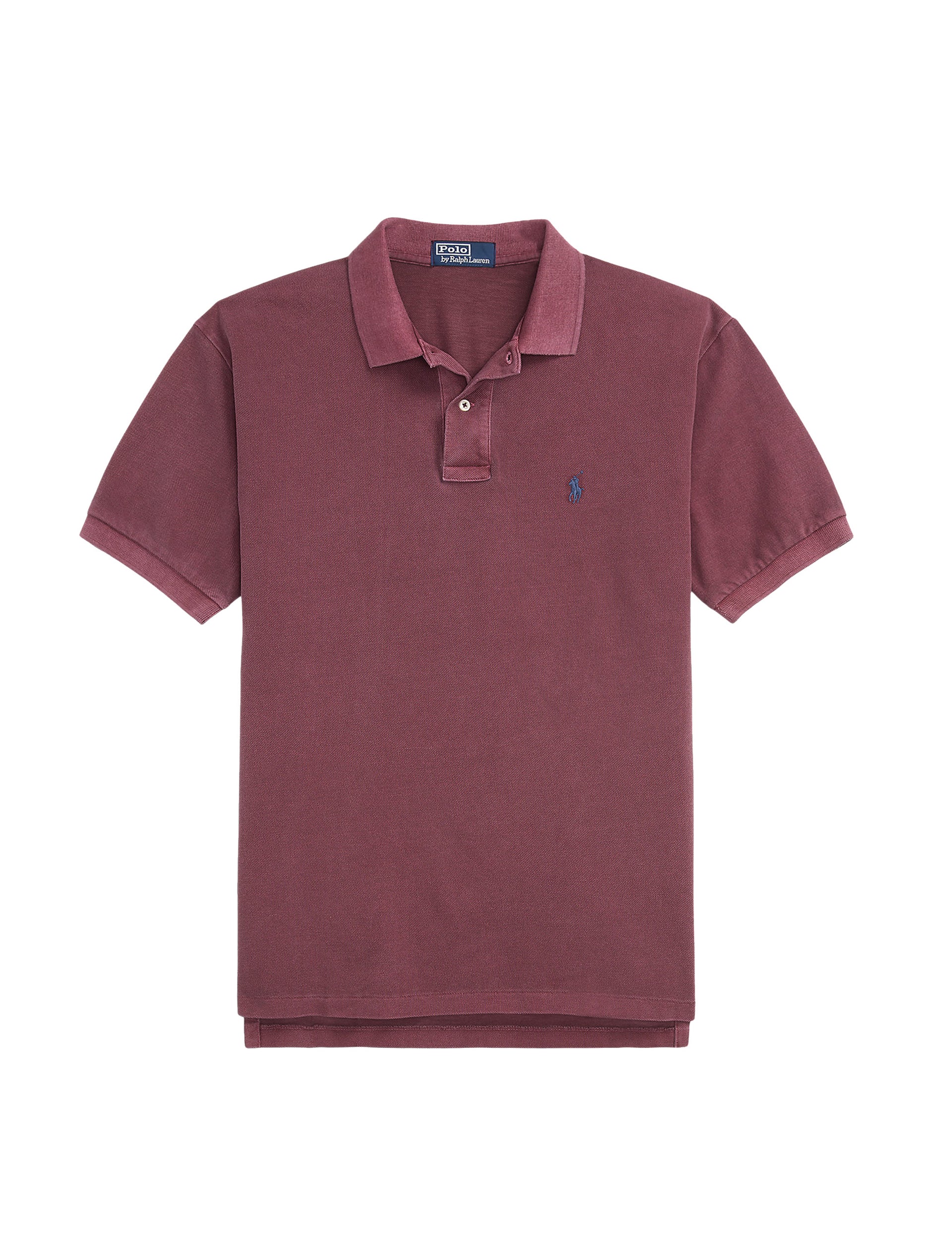 POLO RALPH LAUREN ORIGINAL FIT MESH POLO SHIRT RED CARPET