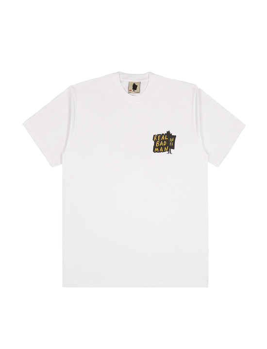REAL BAD MAN LEGAL LIFT SS TEE WHITE