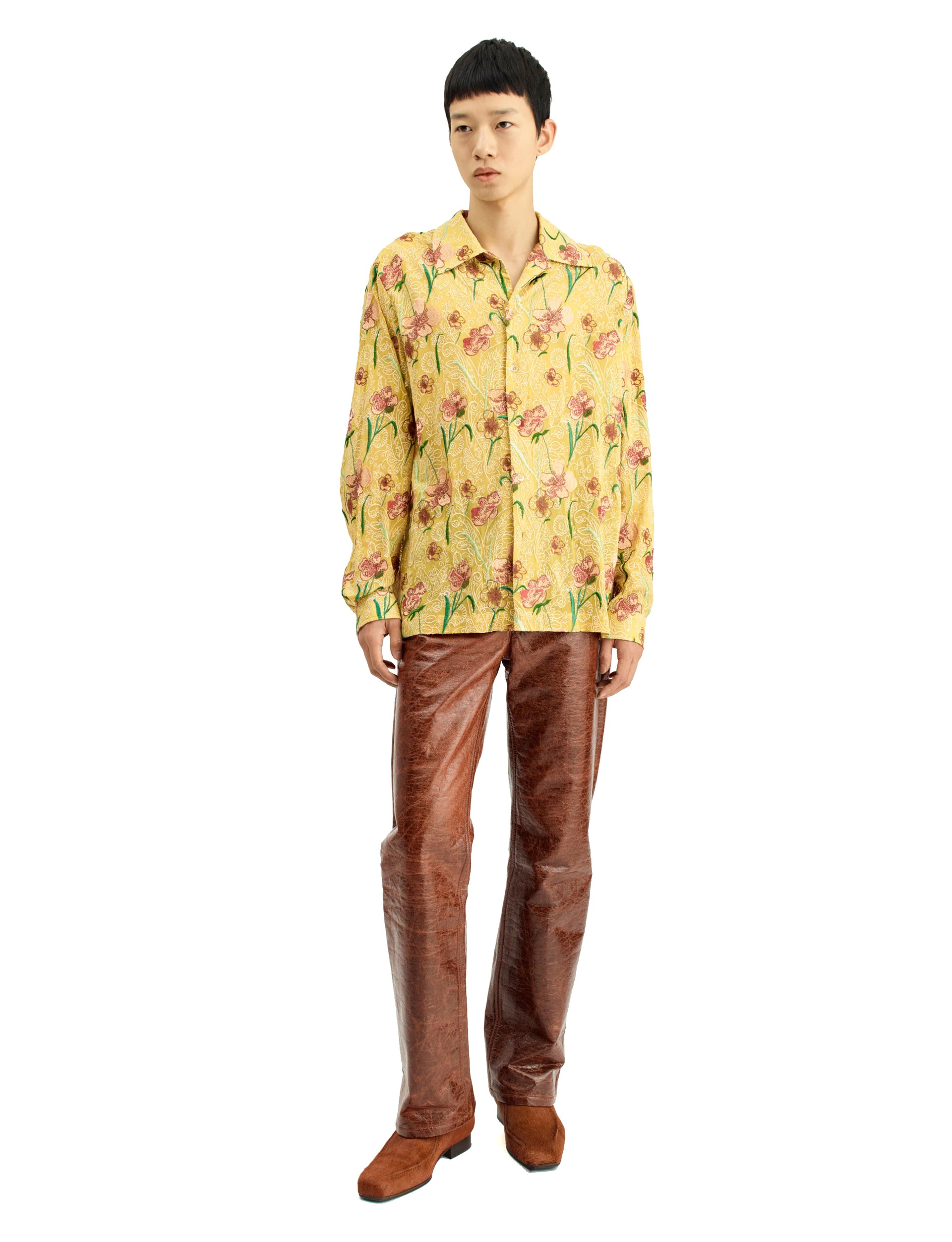 SÉFR RIPLEY SHIRT HIBISCUS YELLOW