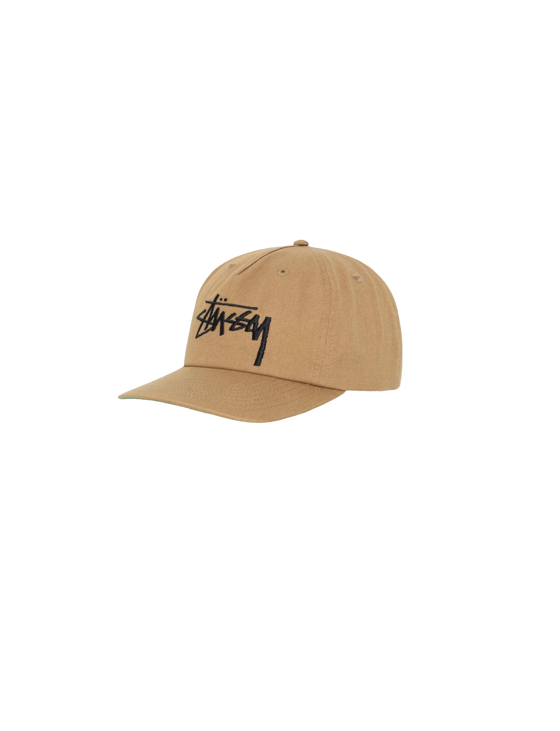 STÜSSY Big Stock Mid Depth Cap tobacco