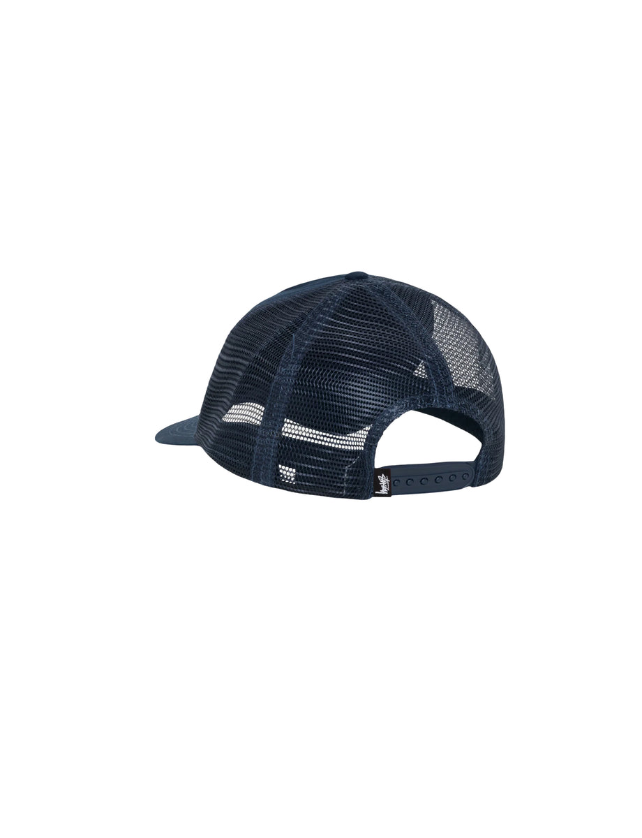 STÜSSY Trucker S Crown Cap navy - minishopmadrid