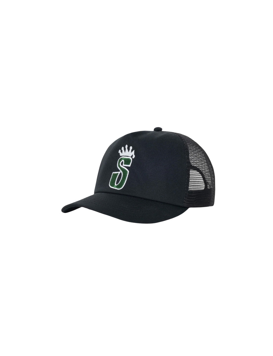 STÜSSY Trucker S Crown Cap shadow black - minishopmadrid