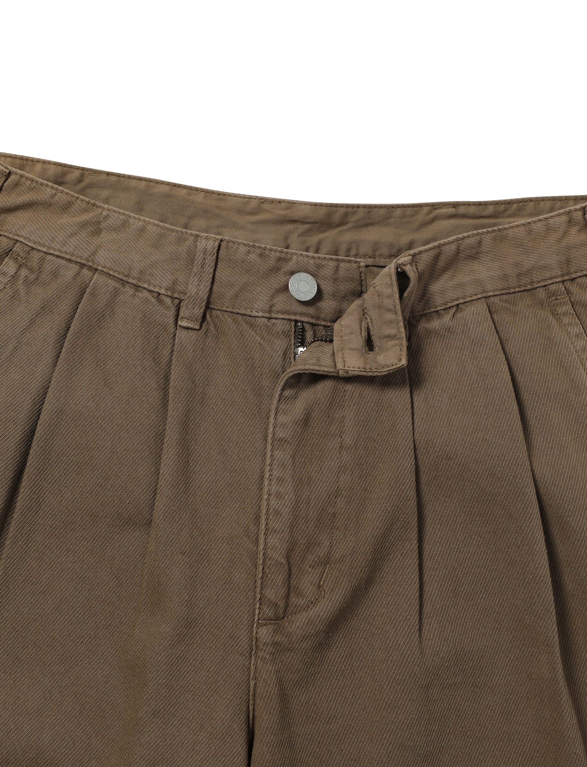 THISISNEVERTHAT Overdyed Half Short BROWN