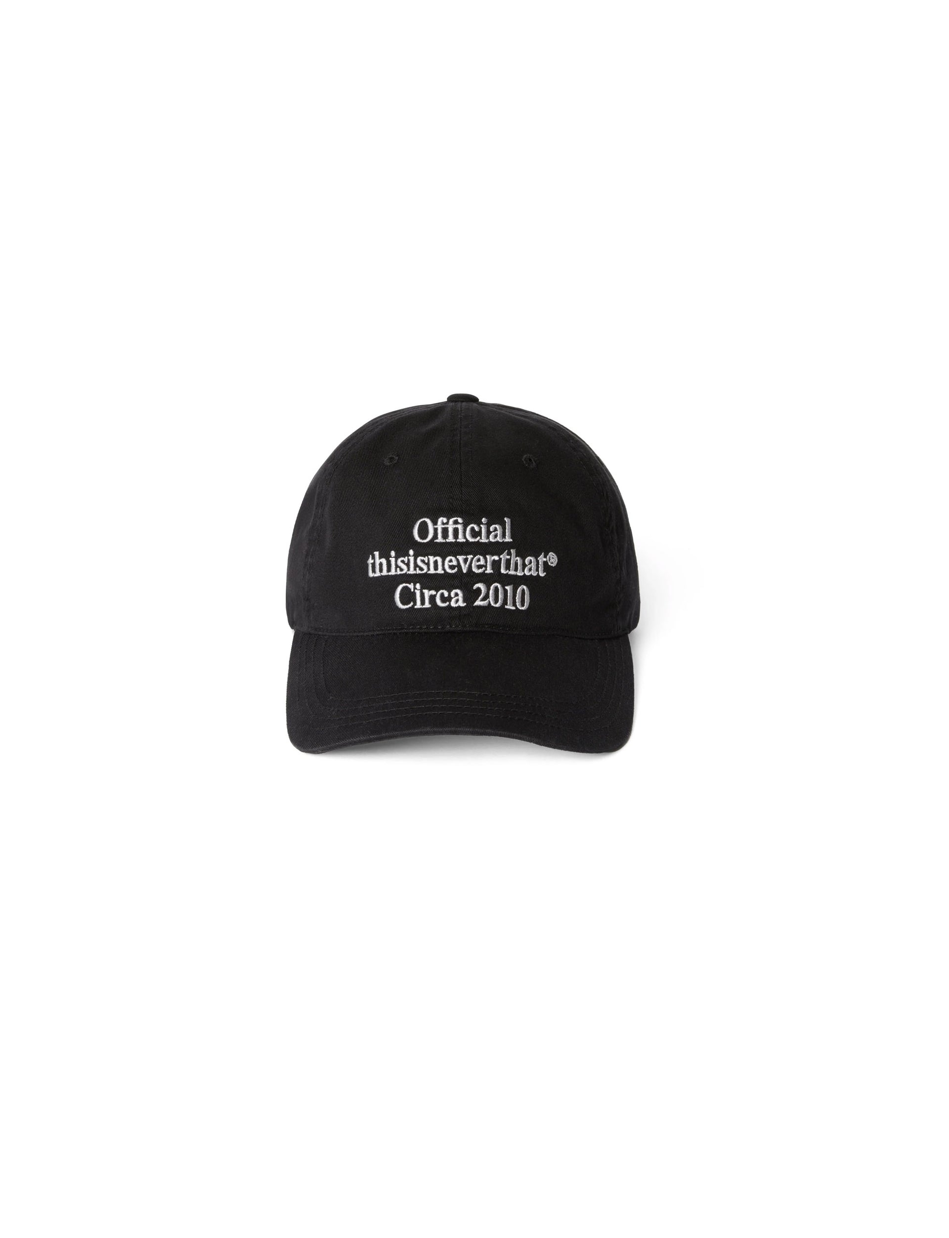 THISISNEVERTHAT Times Cap Black