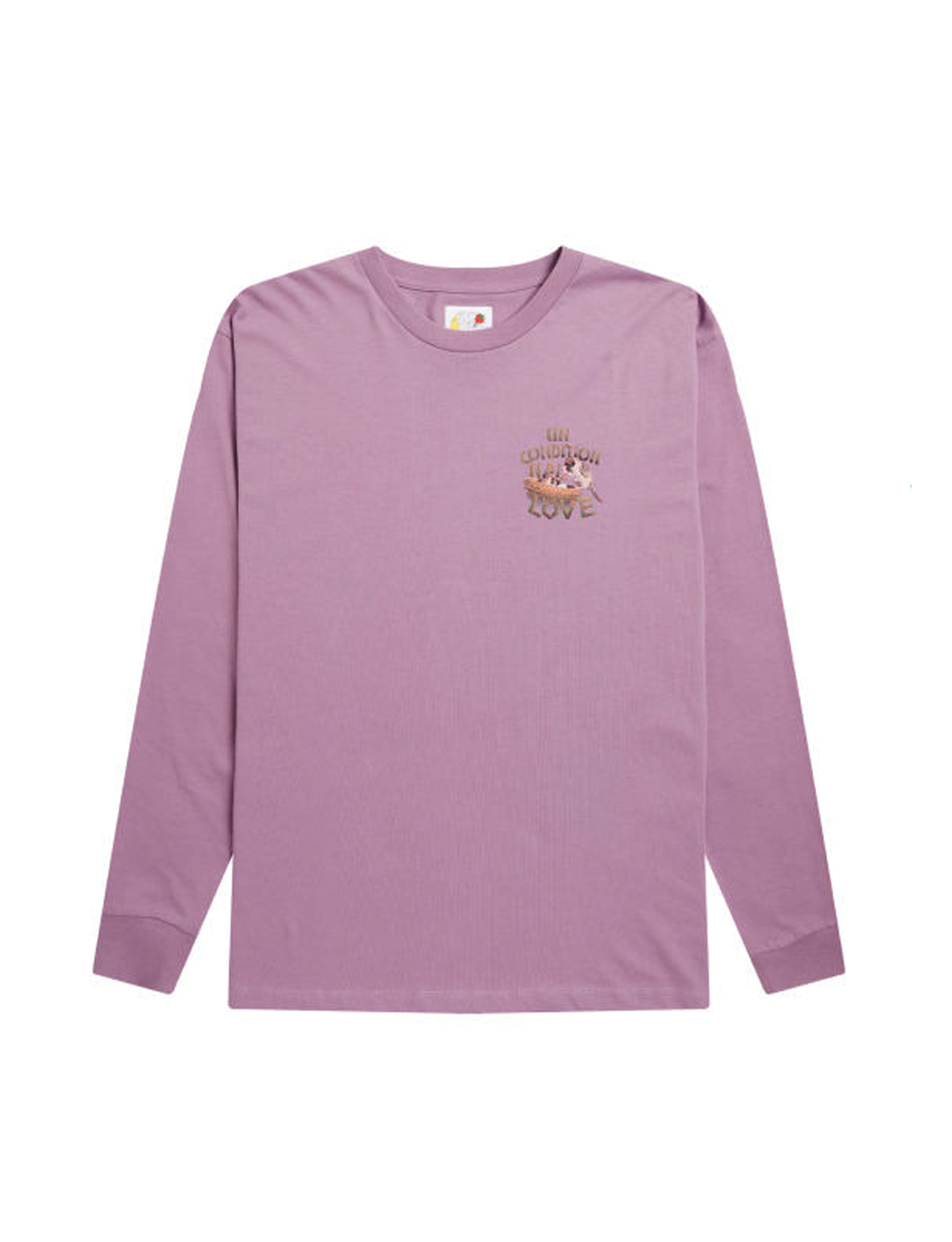 SKY HIGH FARM UNISEX UNCONDITIONAL LOVE LONG SLEEVES TSHIRT KNIT