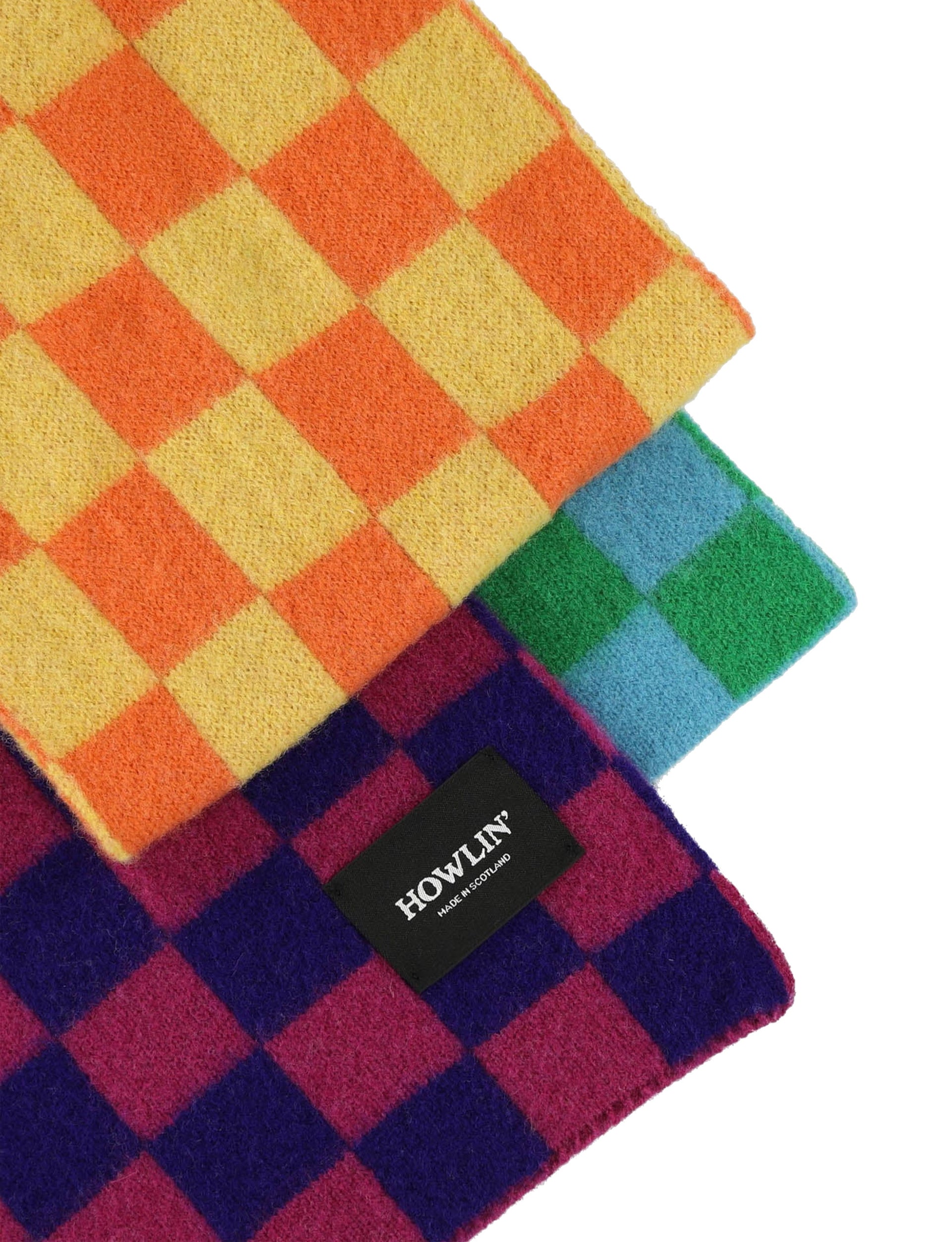 Howlin' Cosmic Checkerboard Scarf - Astro