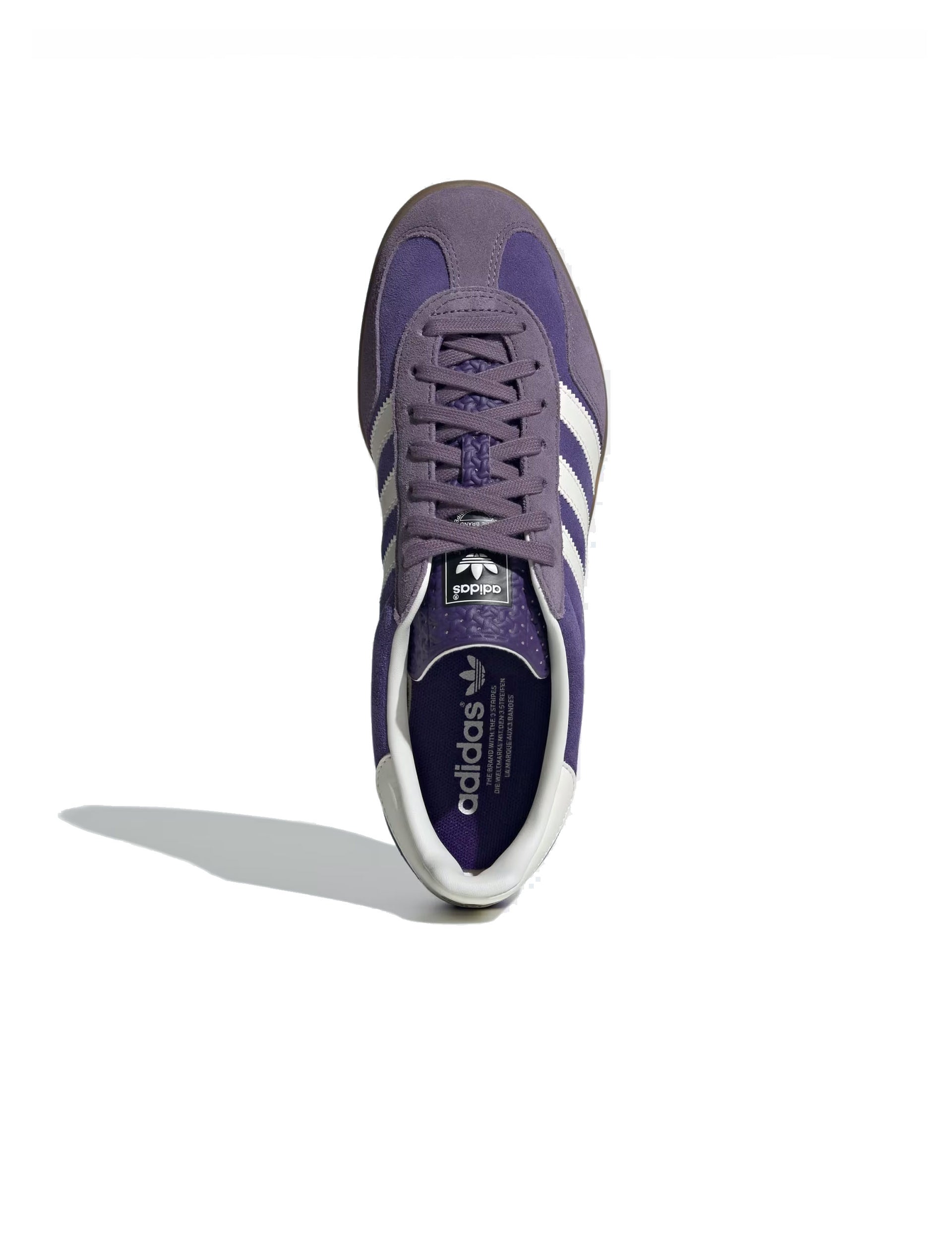 ADIDAS ORIGINALS GAZELLE INDOOR SHOES PURPLE
