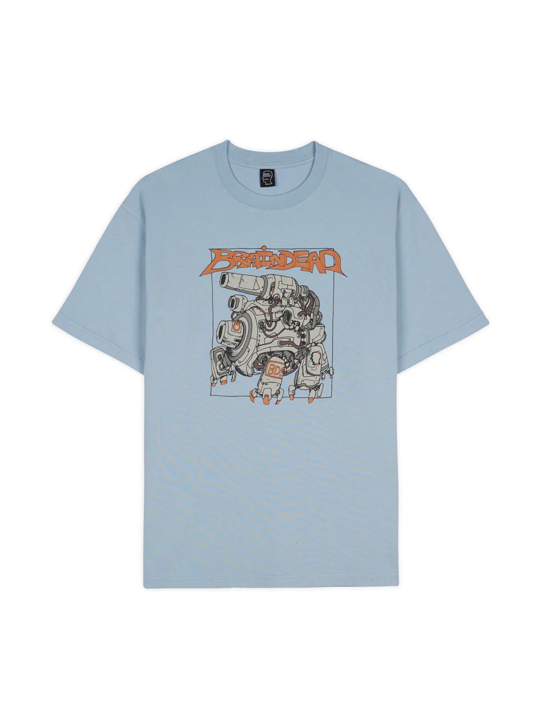 BRAIN DEAD MECH TANK T-SHIRT - SLATE