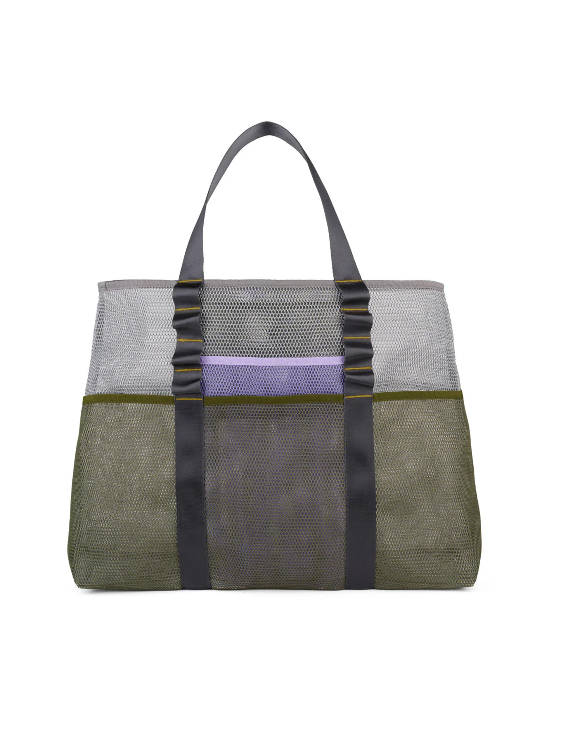 Brain Dead Equipment Mesh Tote - White Multi
