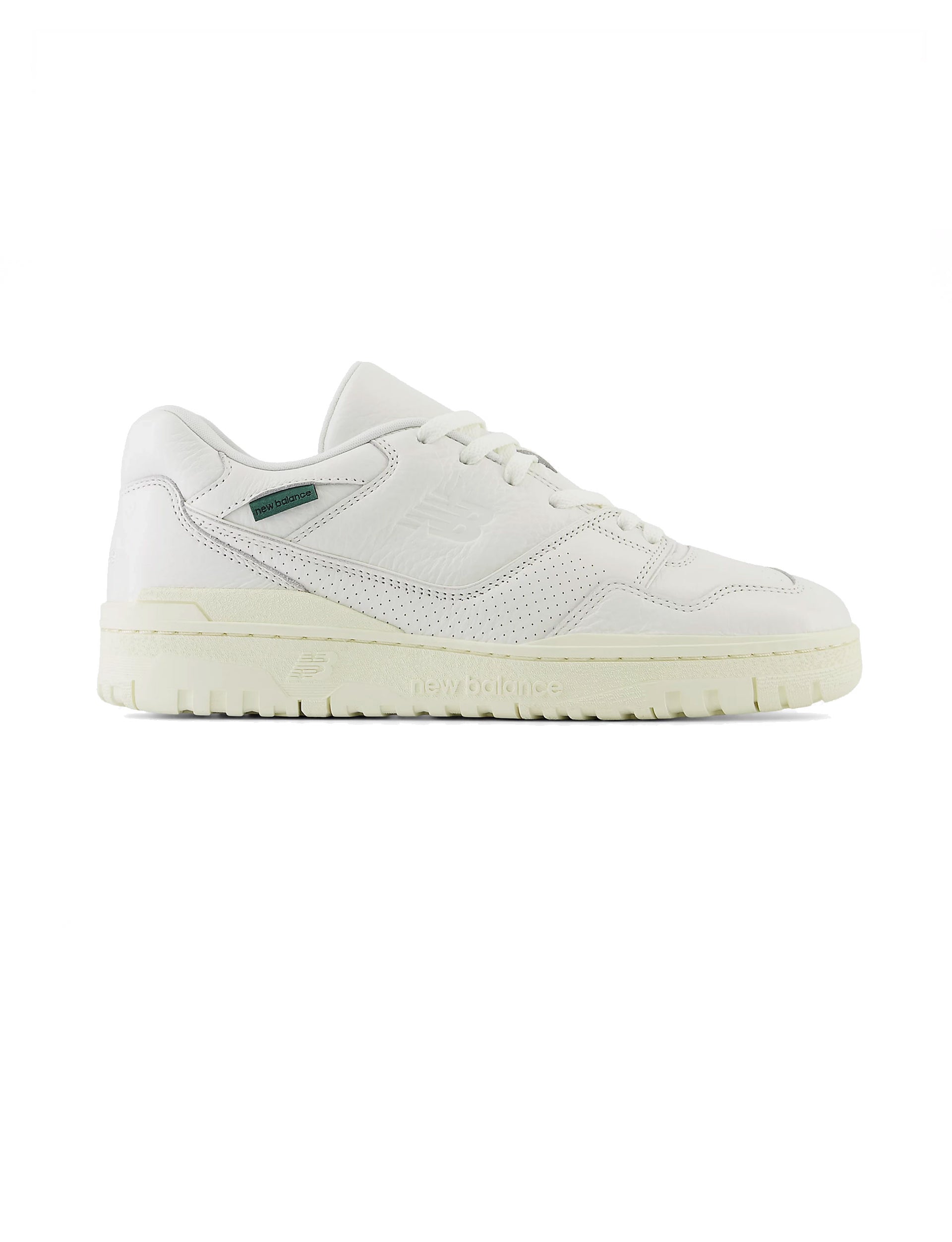 NEW BALANCE 550 PREMIUM LEATHER WHITE