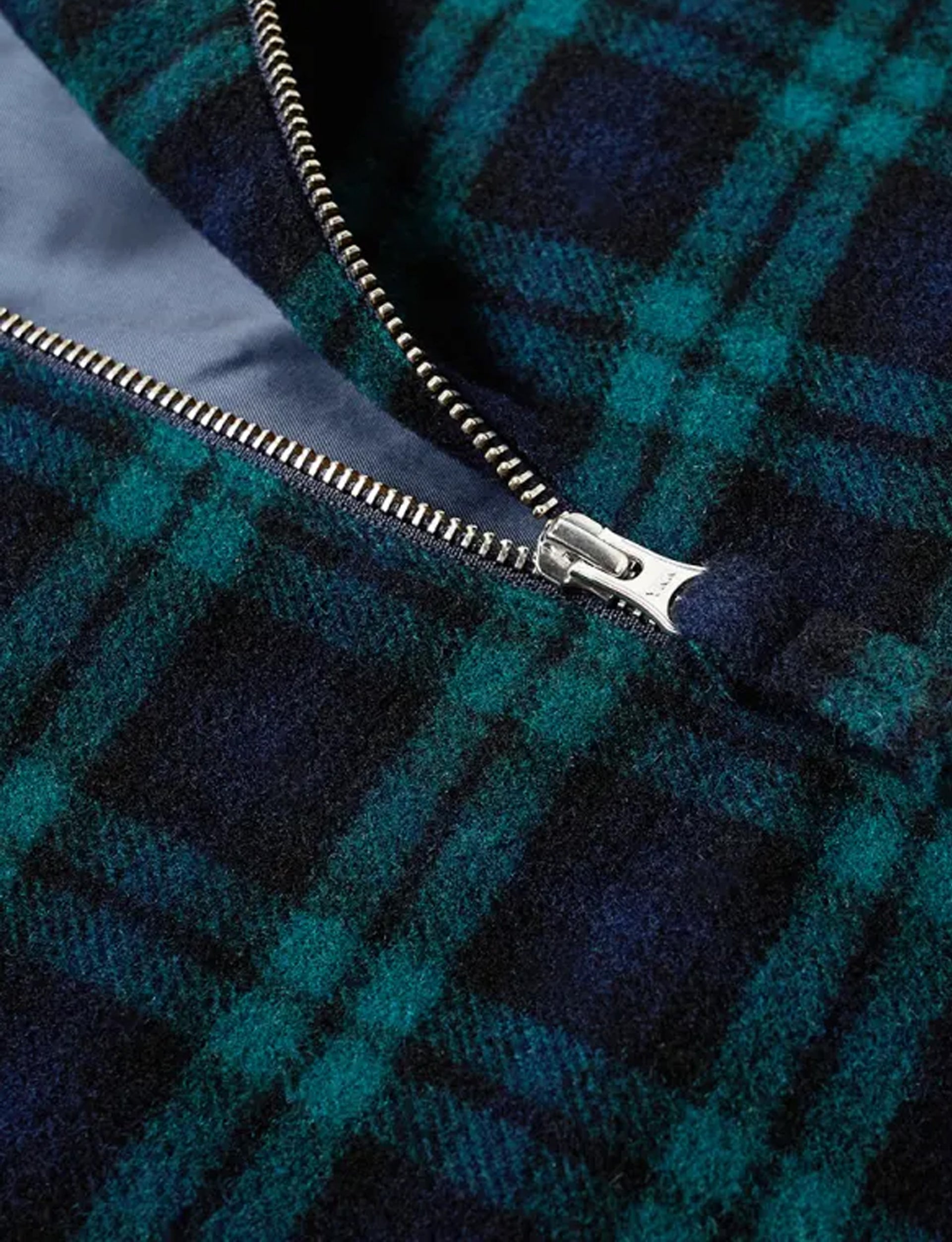 Pop Trading Company AMS Hooded Check Jacket