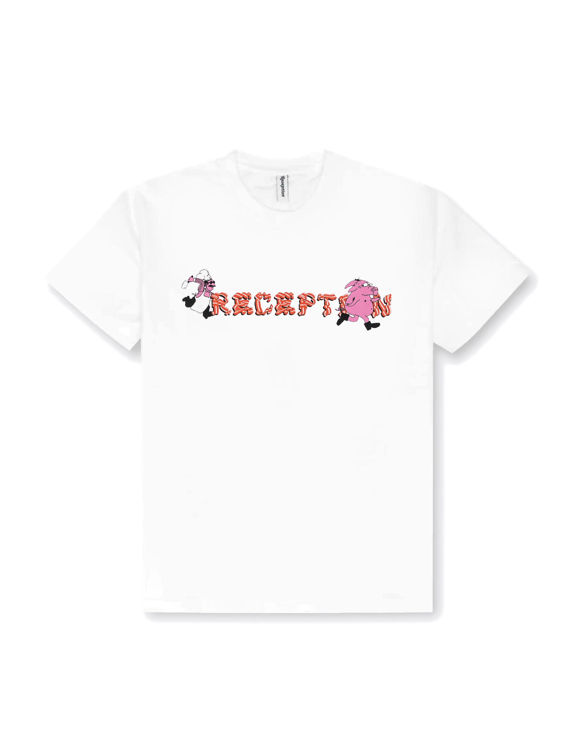 RECEPTION CLOTHING S/S TEE BACON WHITE