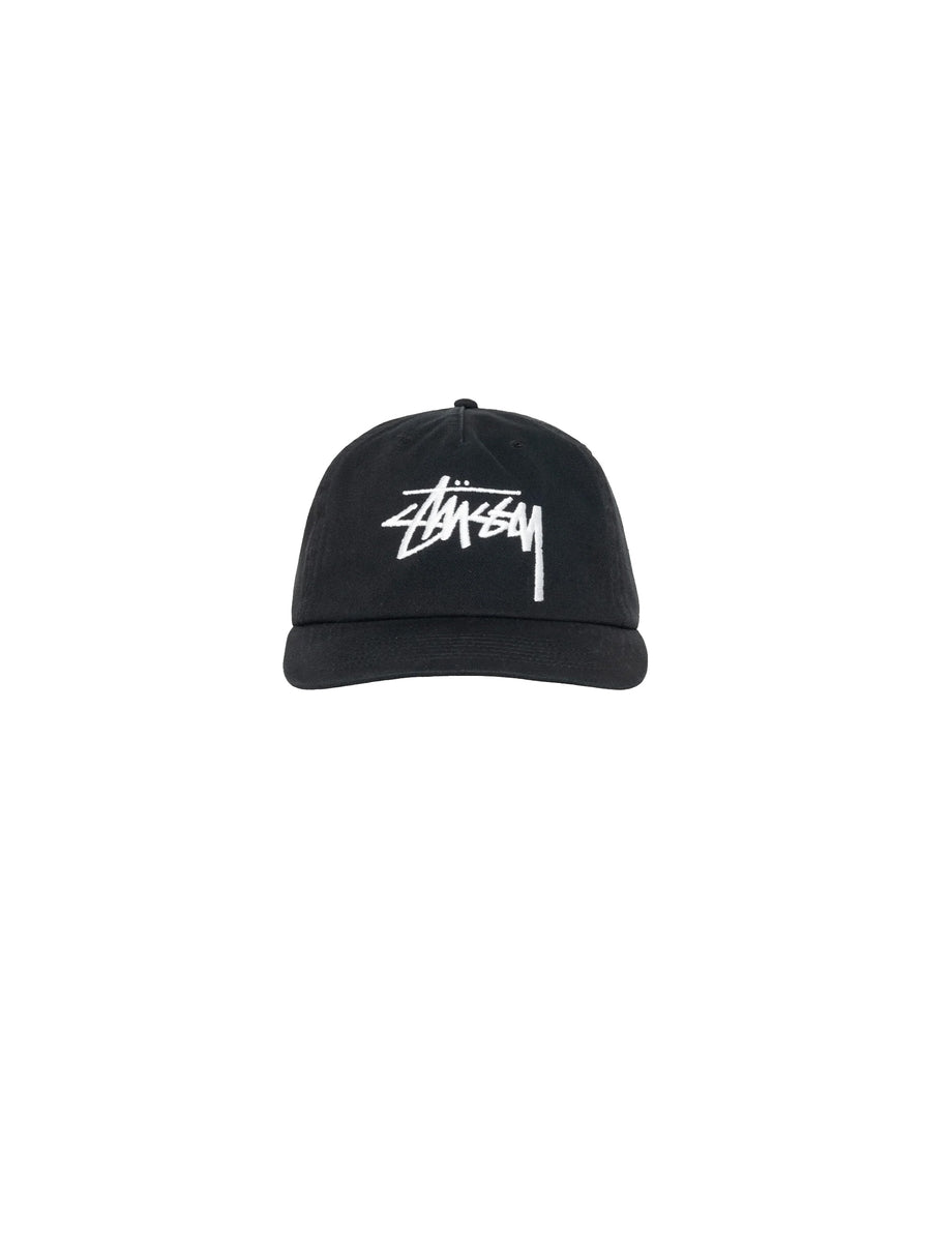 【新品】STUSSY キャップ BIG STOCK MID DEPTH CAP Big Stock Mid Depth Cap - Black – Feature