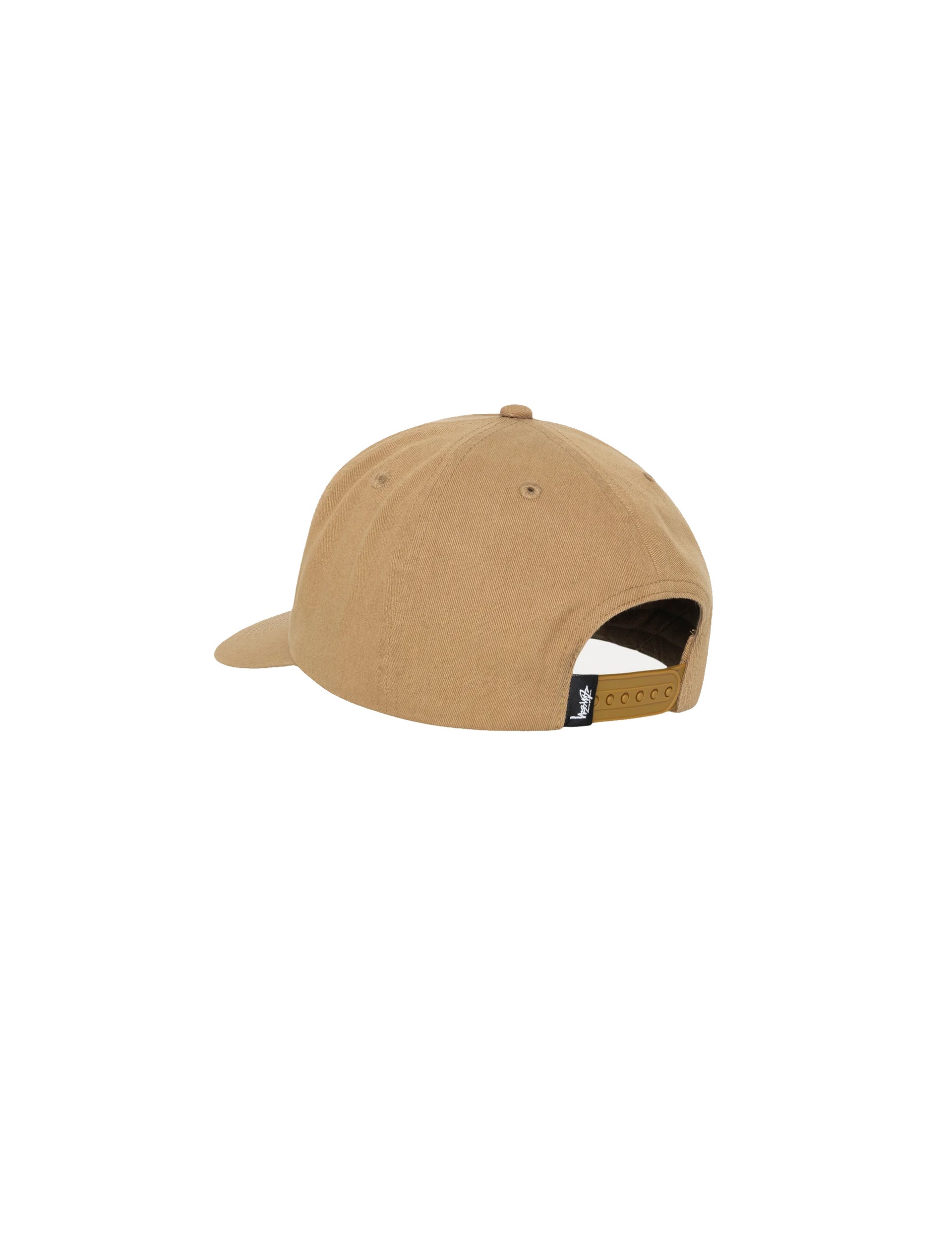 STÜSSY Big Stock Mid Depth Cap tobacco