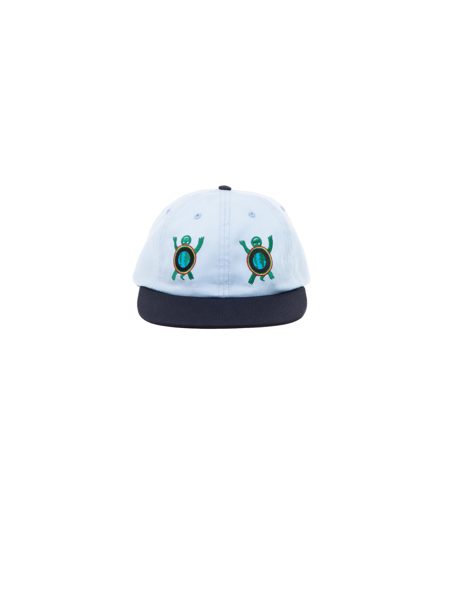 TURTLE ISLAND MEDITATION EQUIPMENT TURTLE ISLAND TWO TONE CAP BLUE
