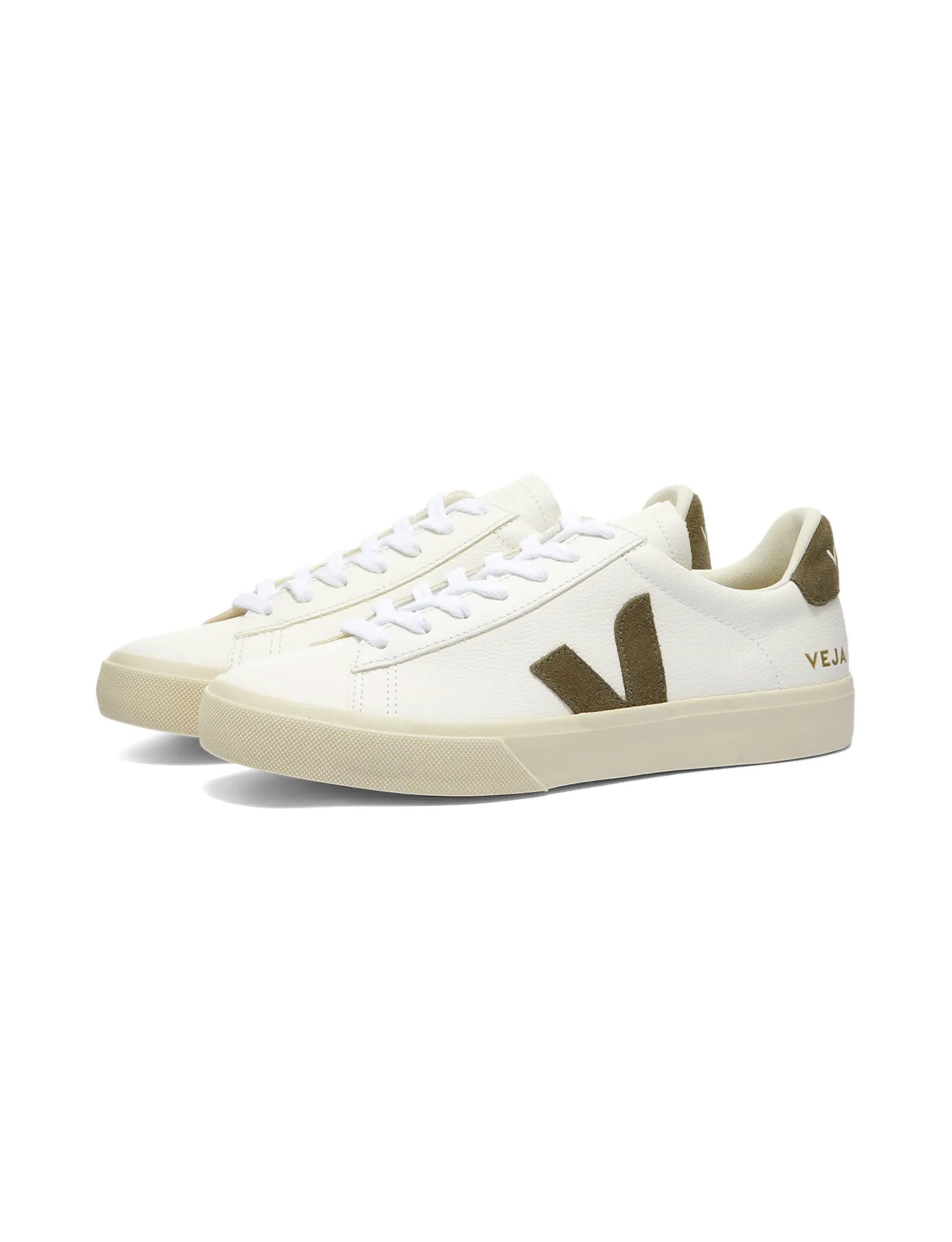 VEJA CAMPO CHROMEFREE LEATHER KHAKI