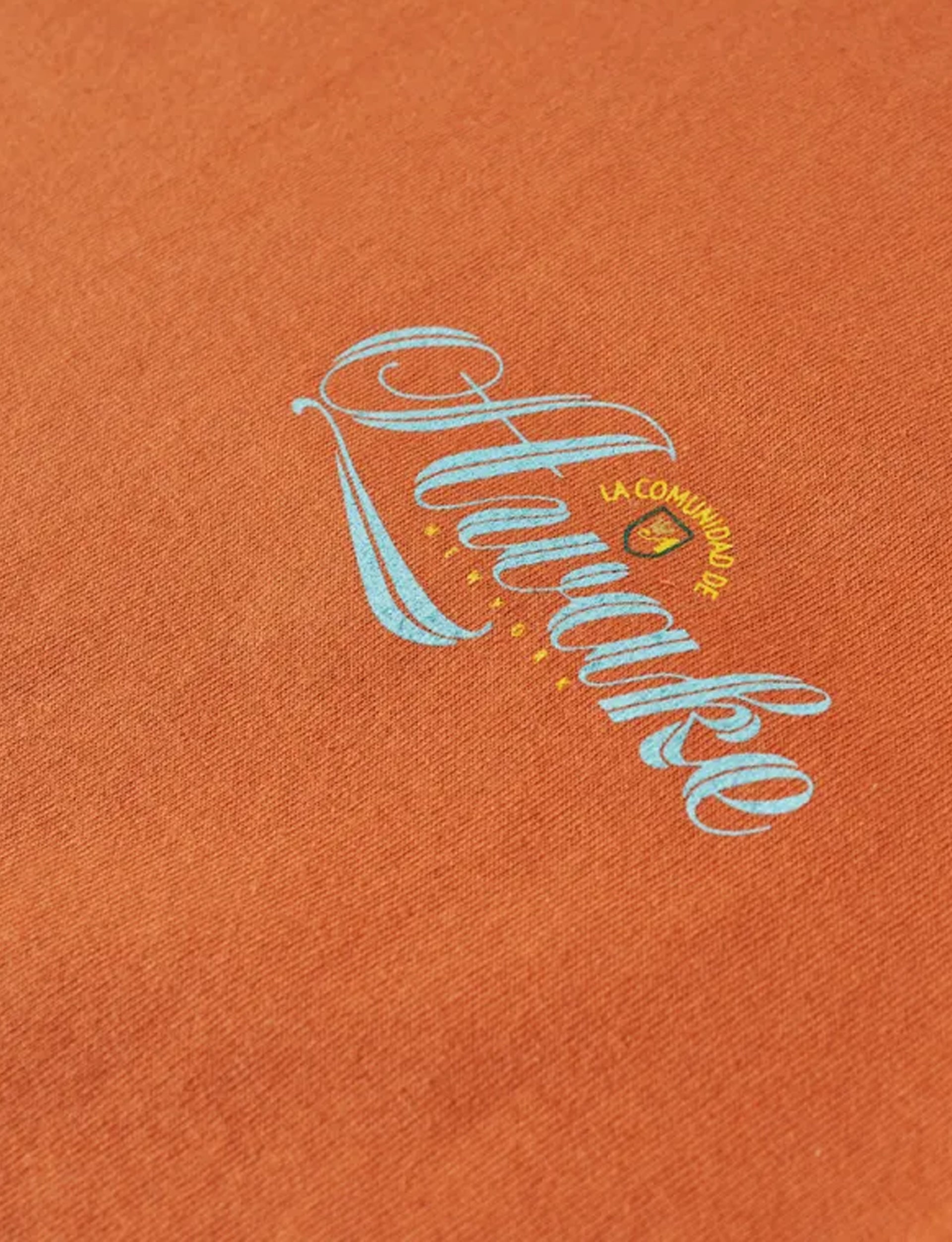 AWAKE NY COMUNIDAD LOGO T-SHIRT RUST