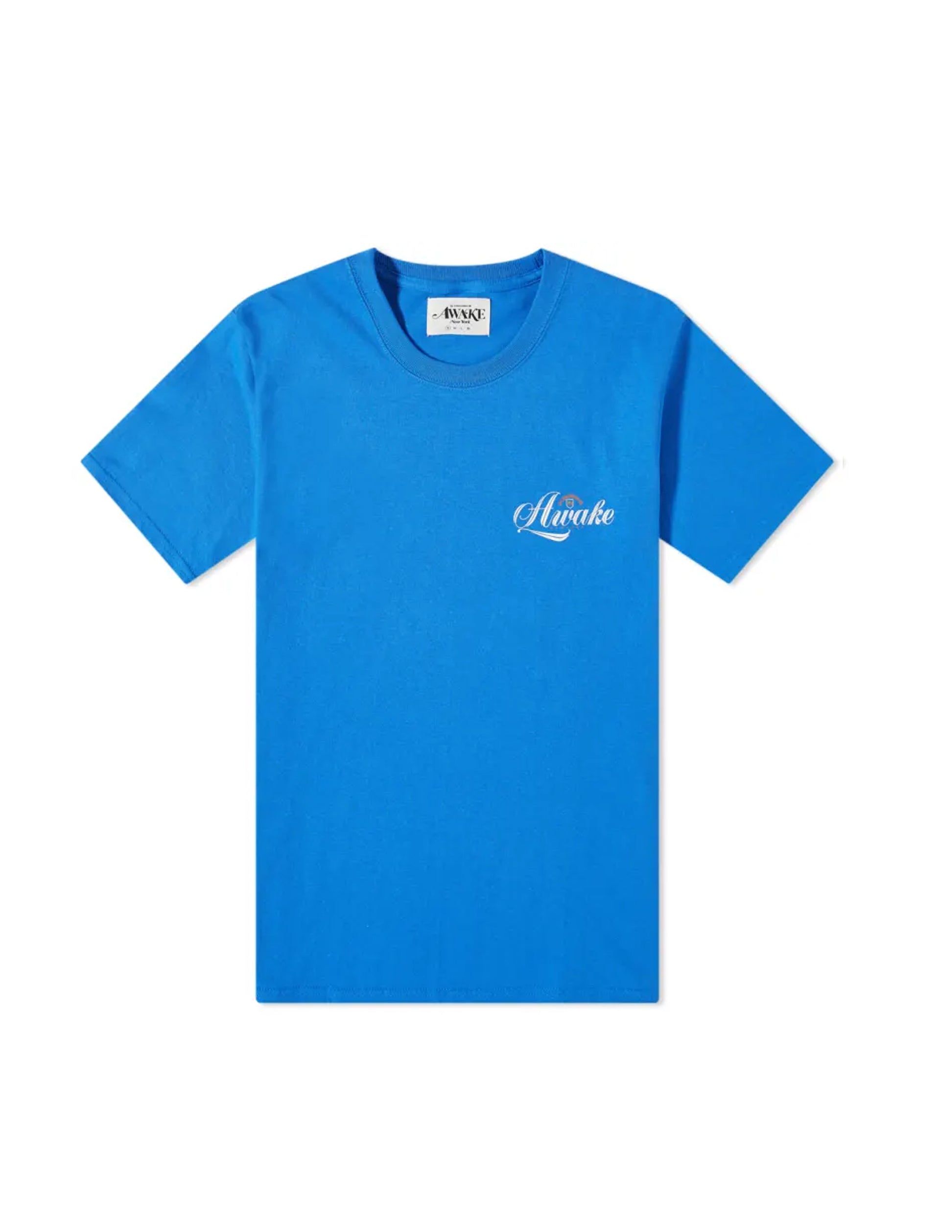 AWAKE NY COMUNIDAD LOGO T-SHIRT BLUE
