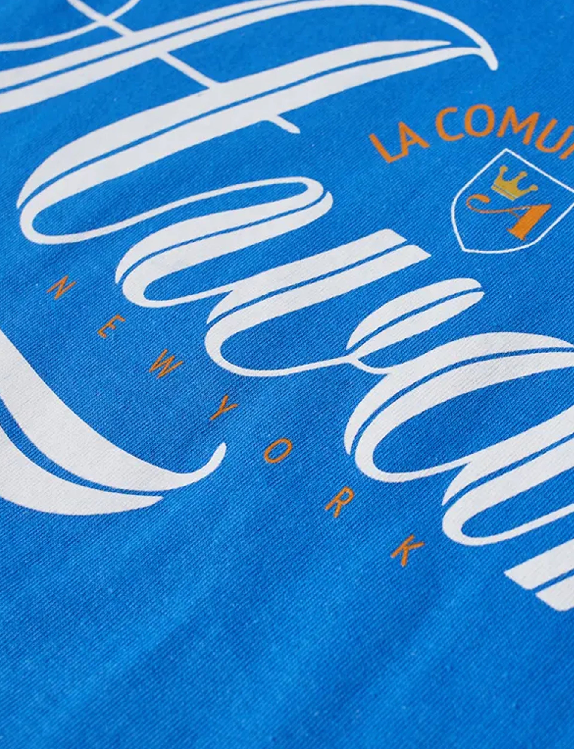 AWAKE NY COMUNIDAD LOGO T-SHIRT BLUE