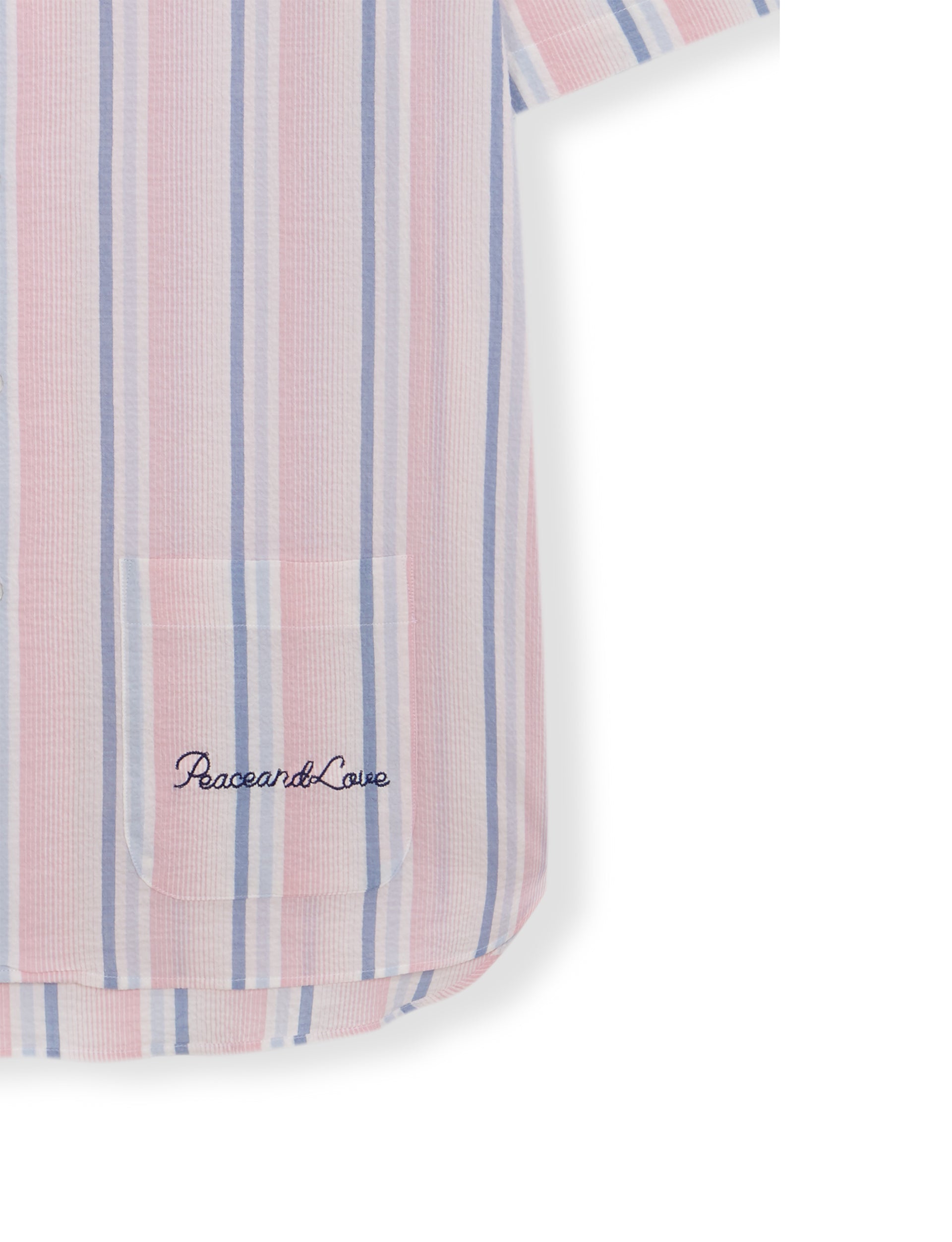 UNFEIGNED X MINISHOPMADRID SEERSUCKER SHIRT PINK