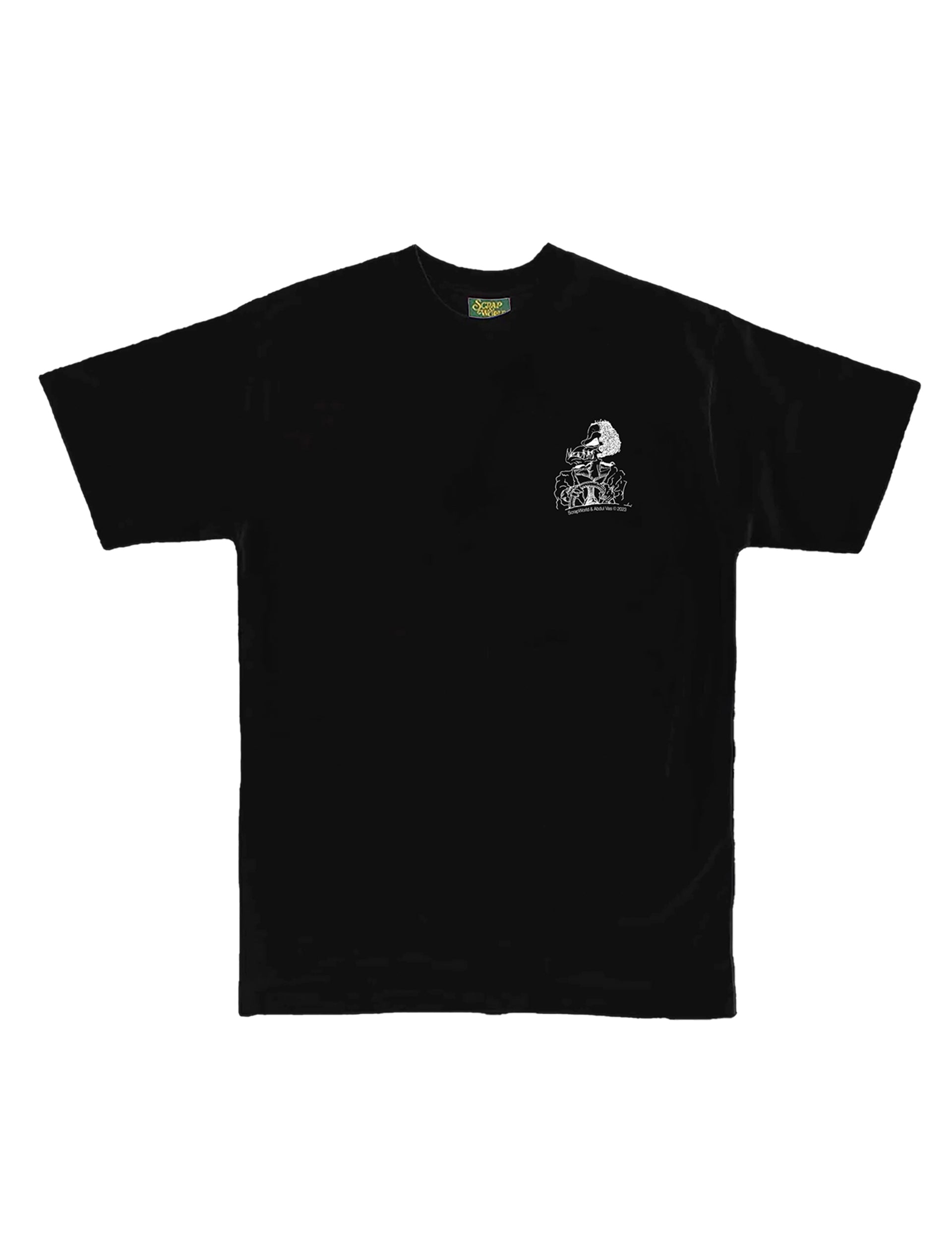SCRAP WORLD VULTURE CARS TEE BLACK