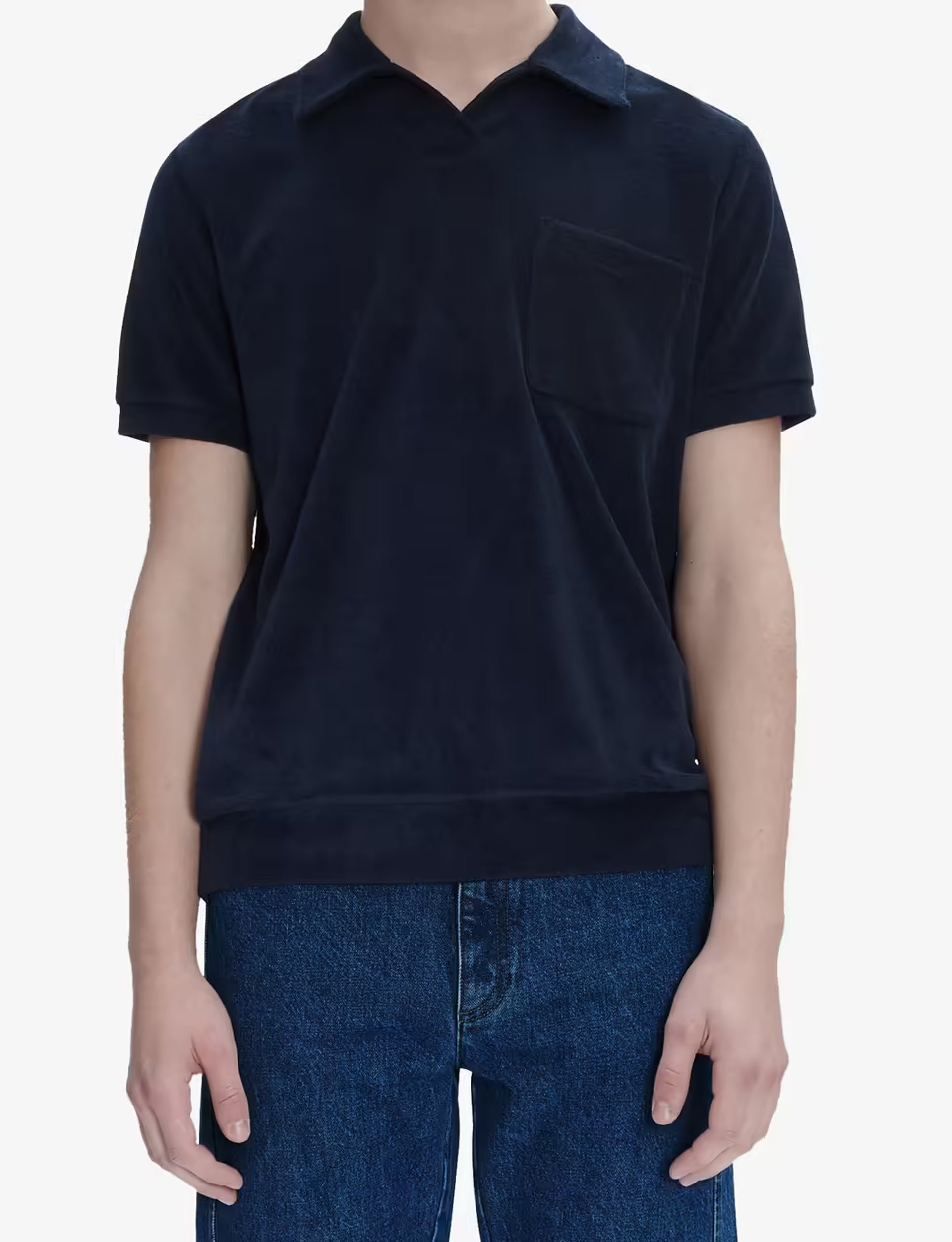A.P.C. POLO AGUSTINO DARK NAVY