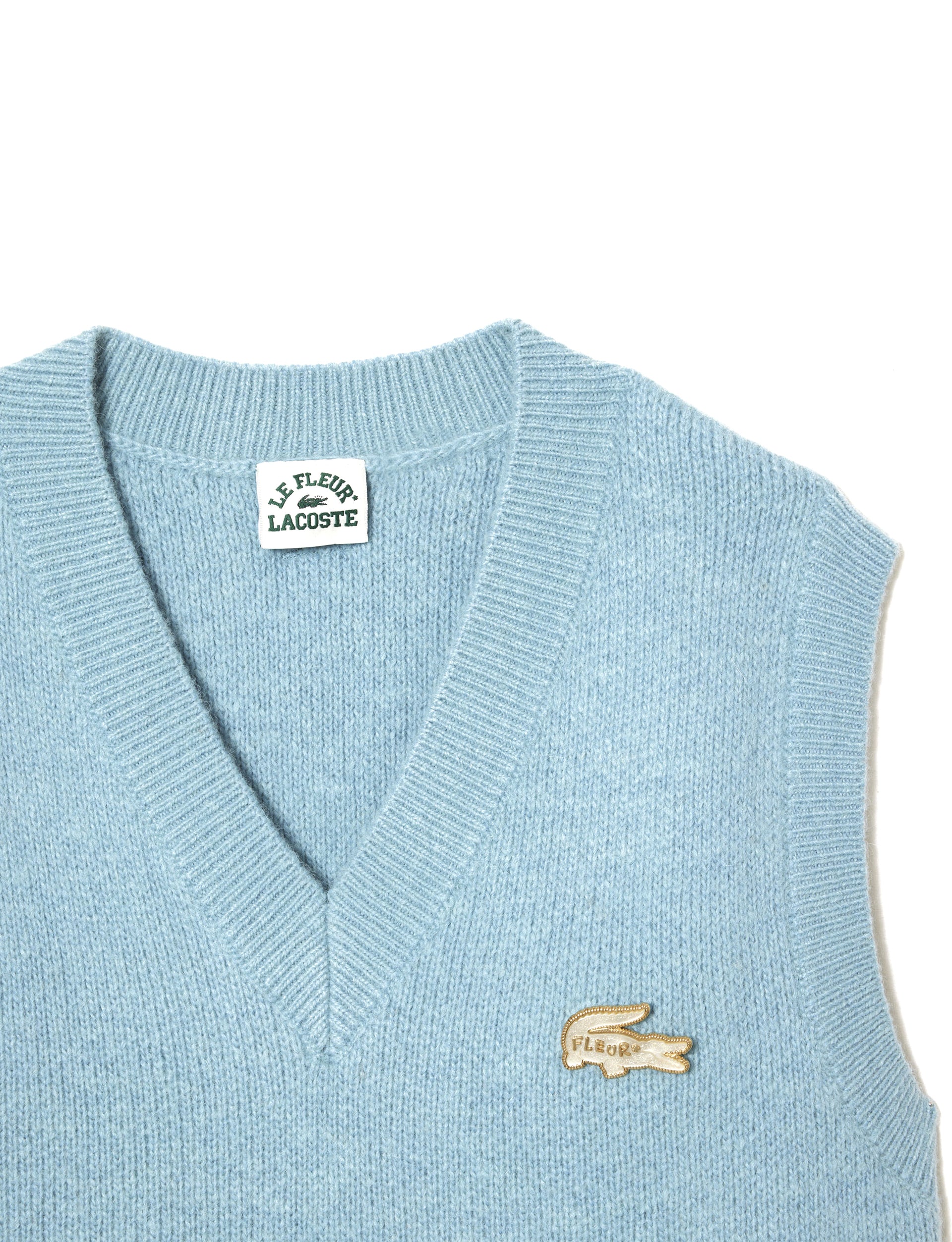 Lacoste x le FLEUR* V Neck Sweater Vest