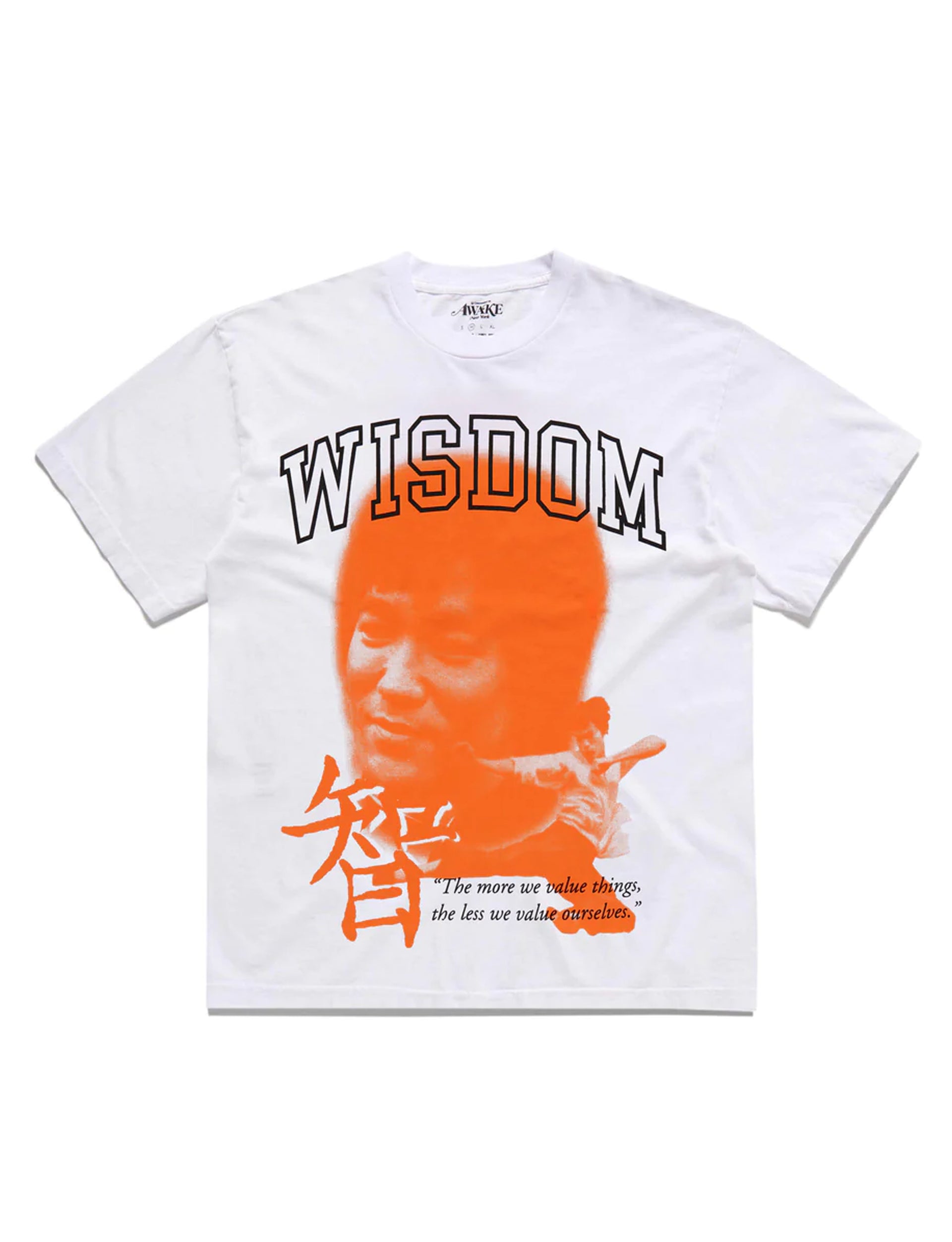 AWAKE NY BRUCE LEE TEE WHITE