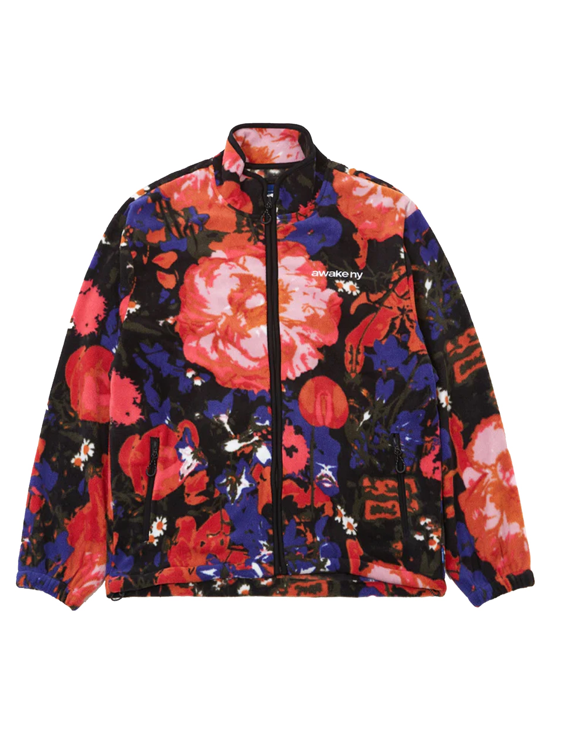 AWAKE NY FLEECE FLORAL JACKET