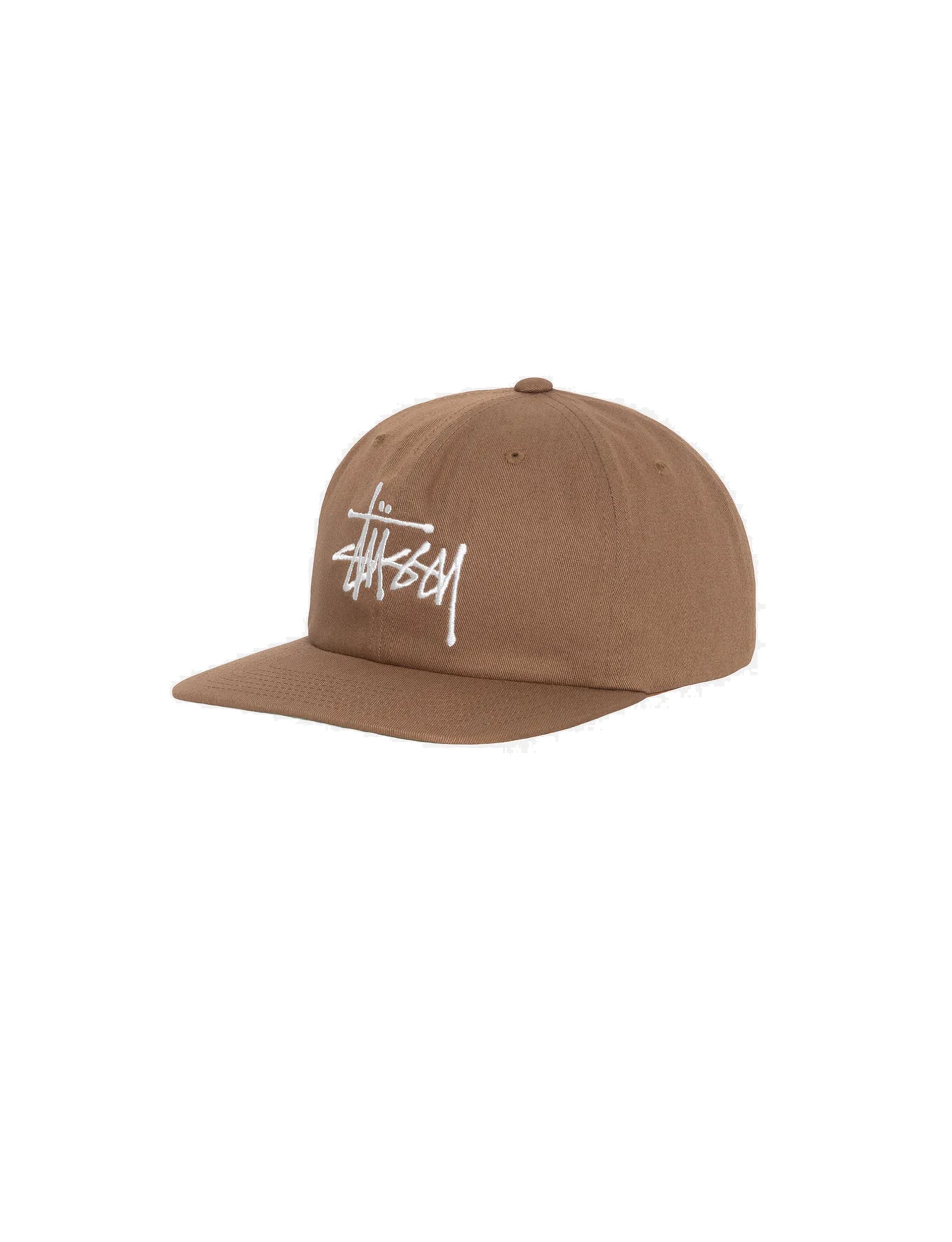 STÜSSY BASIC STRAP STRAPBACK CAP TAN