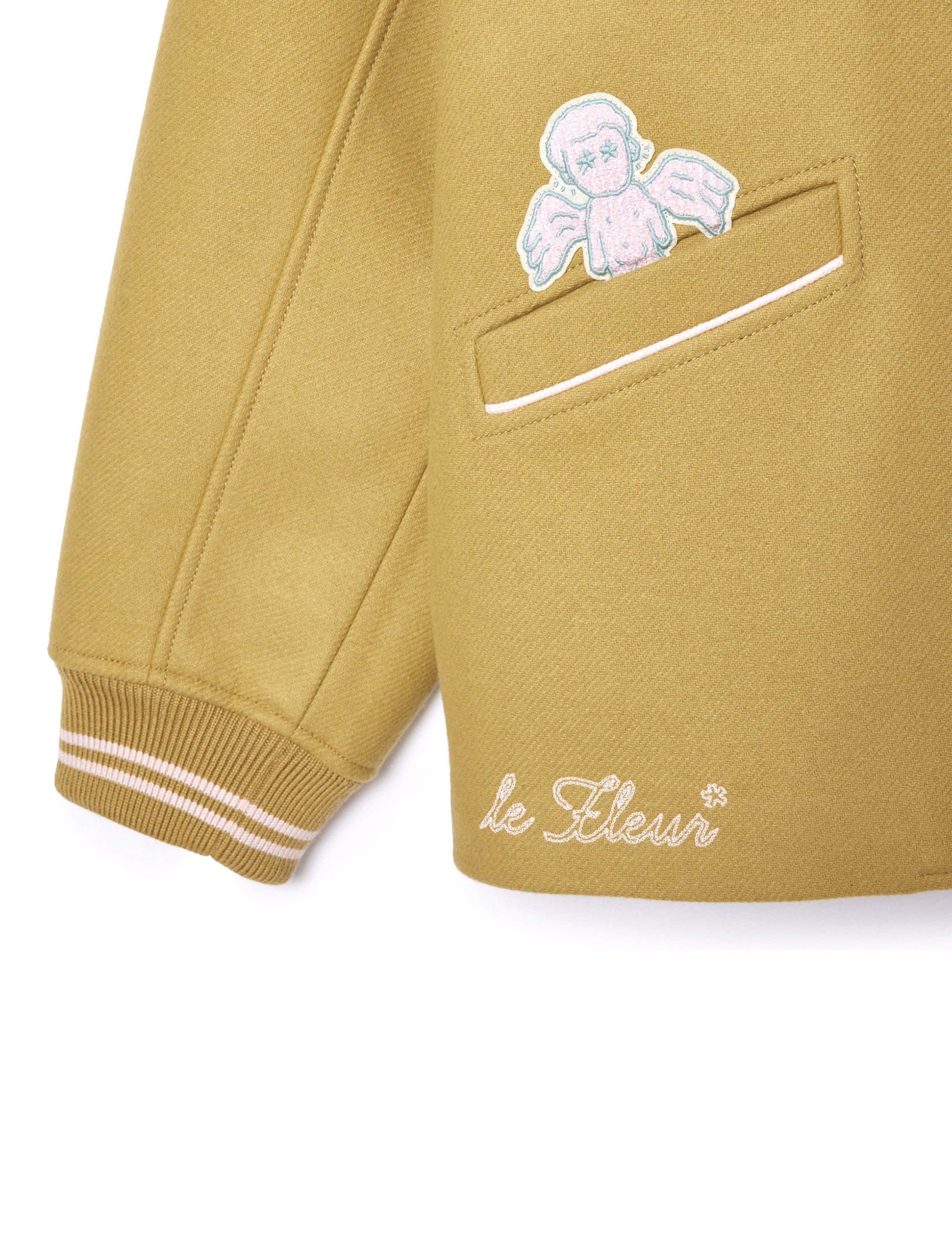 Lacoste x le FLEUR* Varsity Jacket