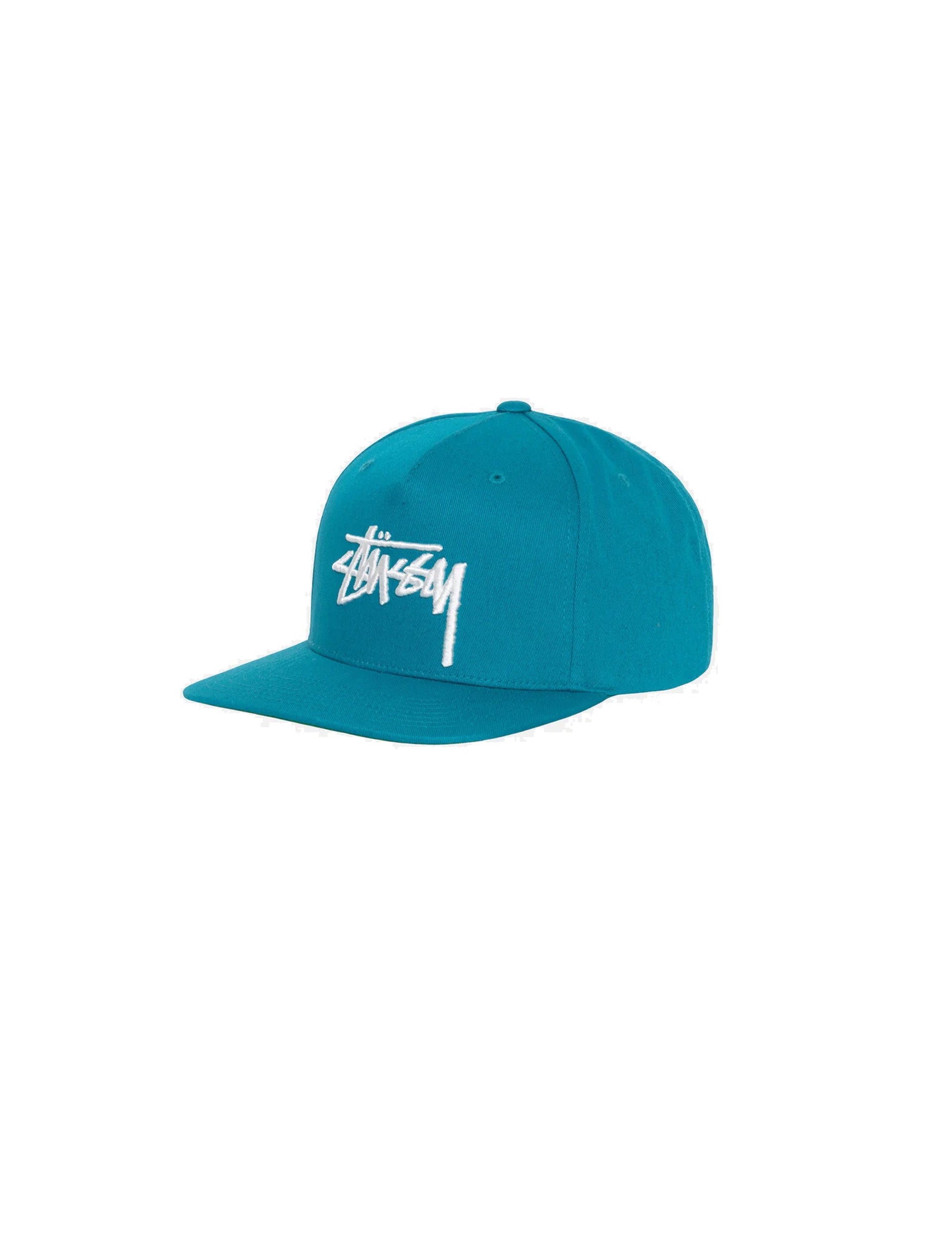 STÜSSY BIG STOCK POINT CROWN CAP EMERALD